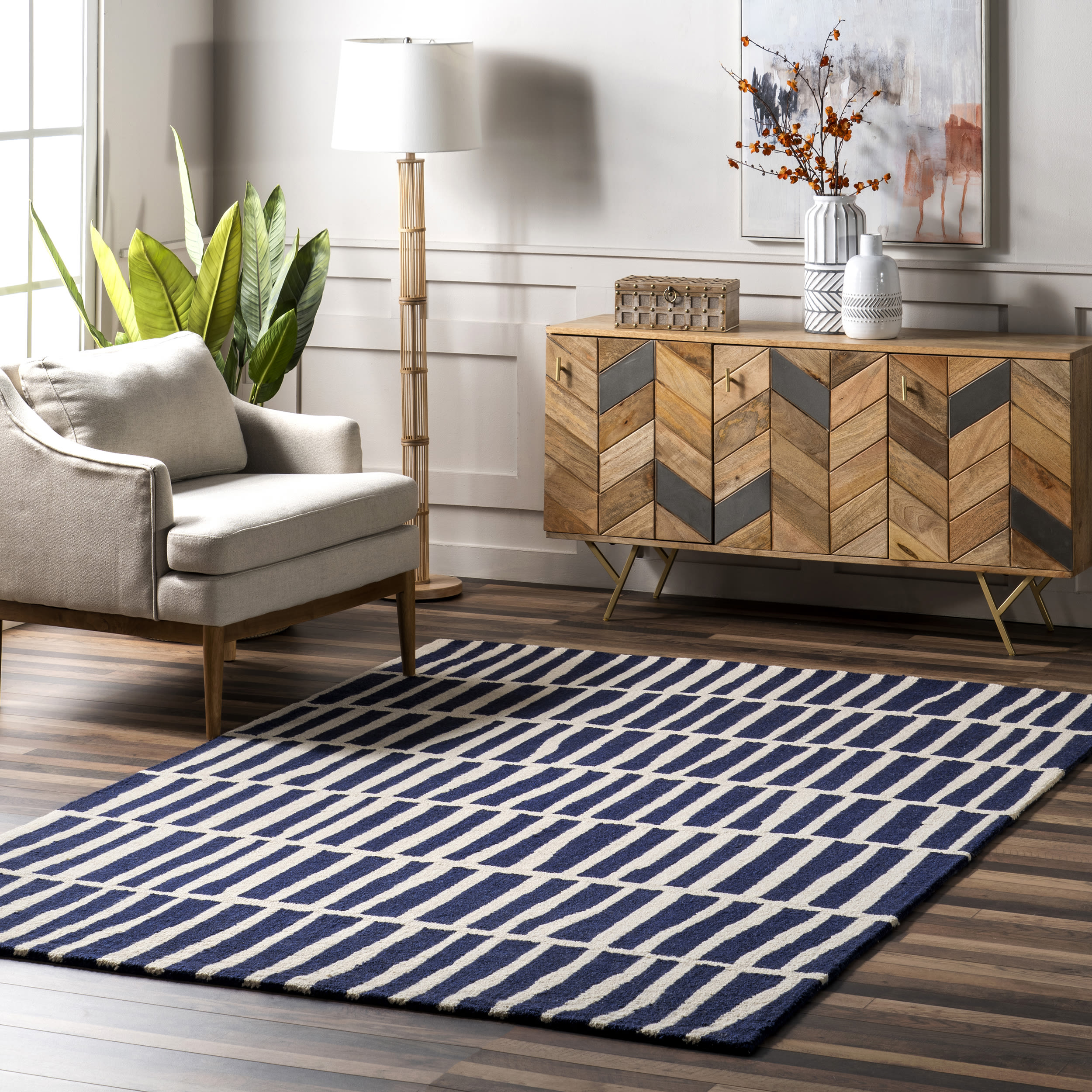 Dale Hand-Tufted Rug, 9' x 13