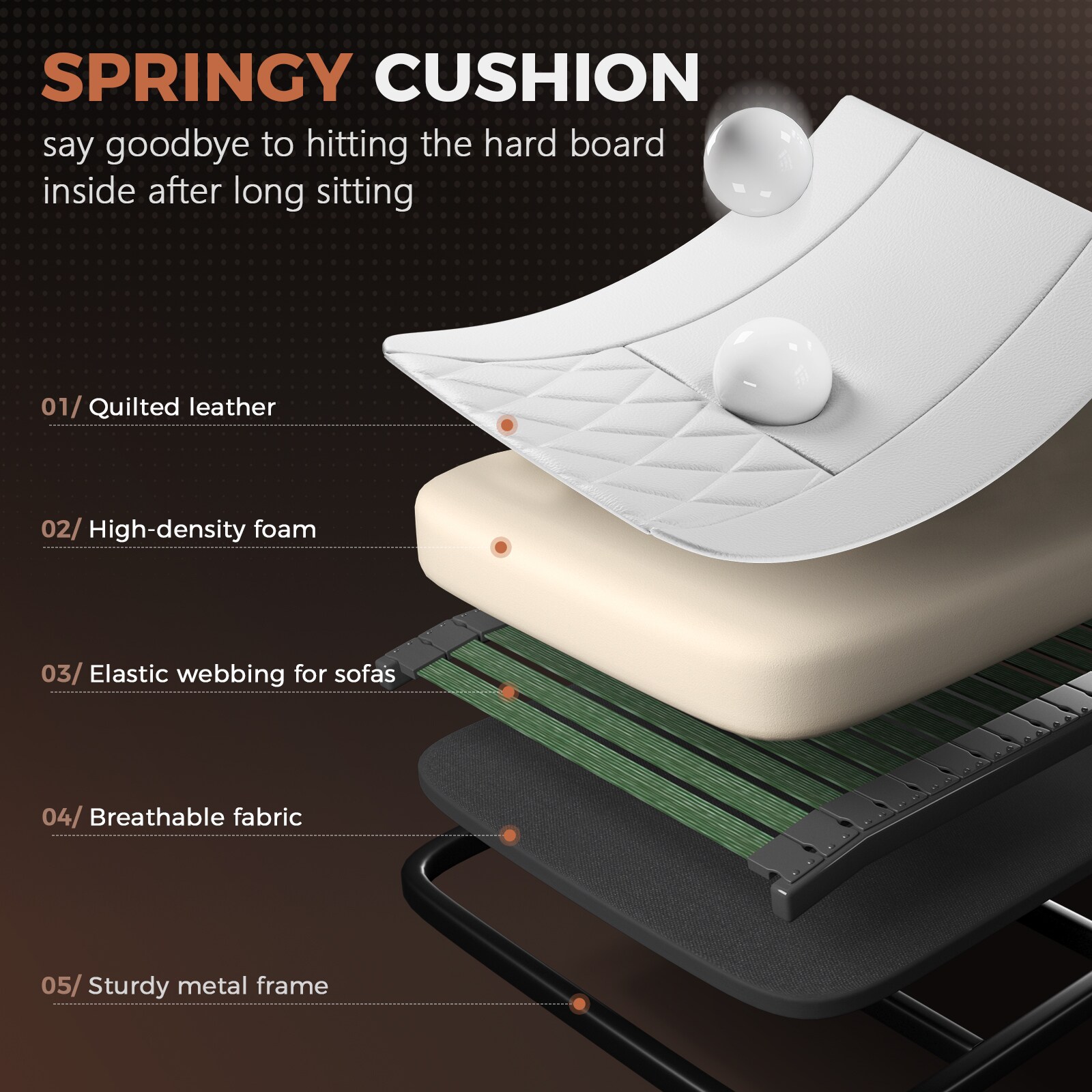 GTPLAYER LOWE'S-CH227-BEIGE Office-Chairs - View #6