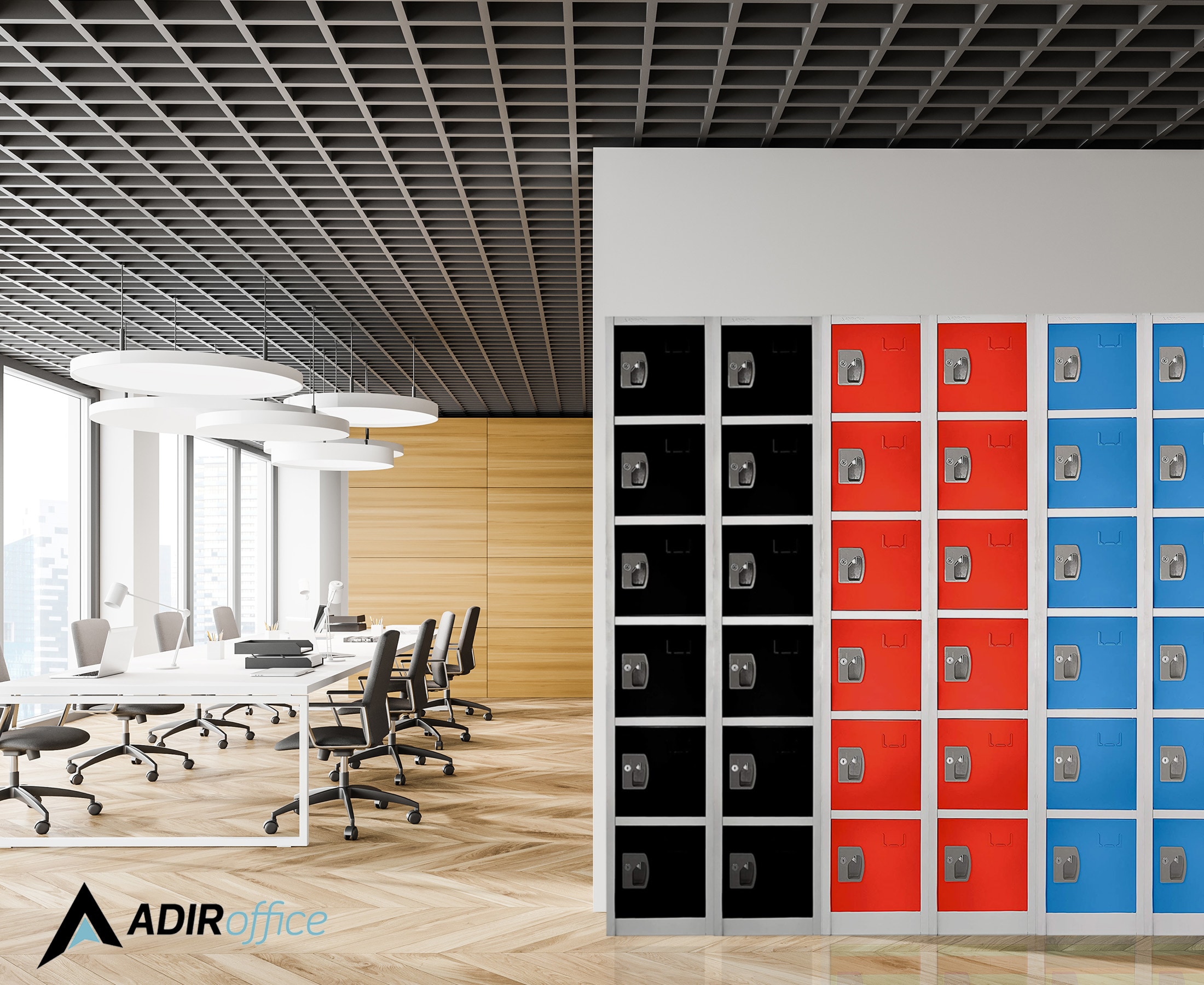 AdirOffice 629-206-PUR-2PK Storage-Lockers - View #15