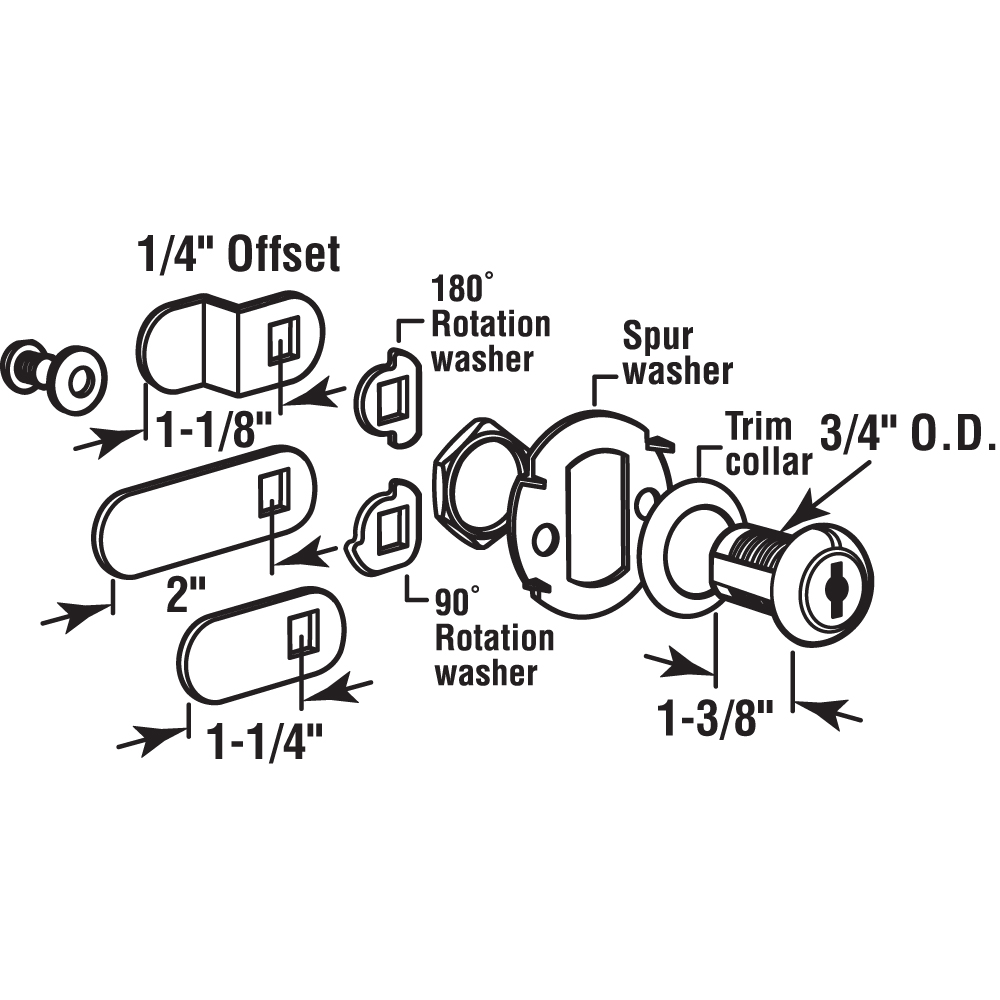 Prime-Line MP4542S Cabinet-Hardware-Acessories - View #2
