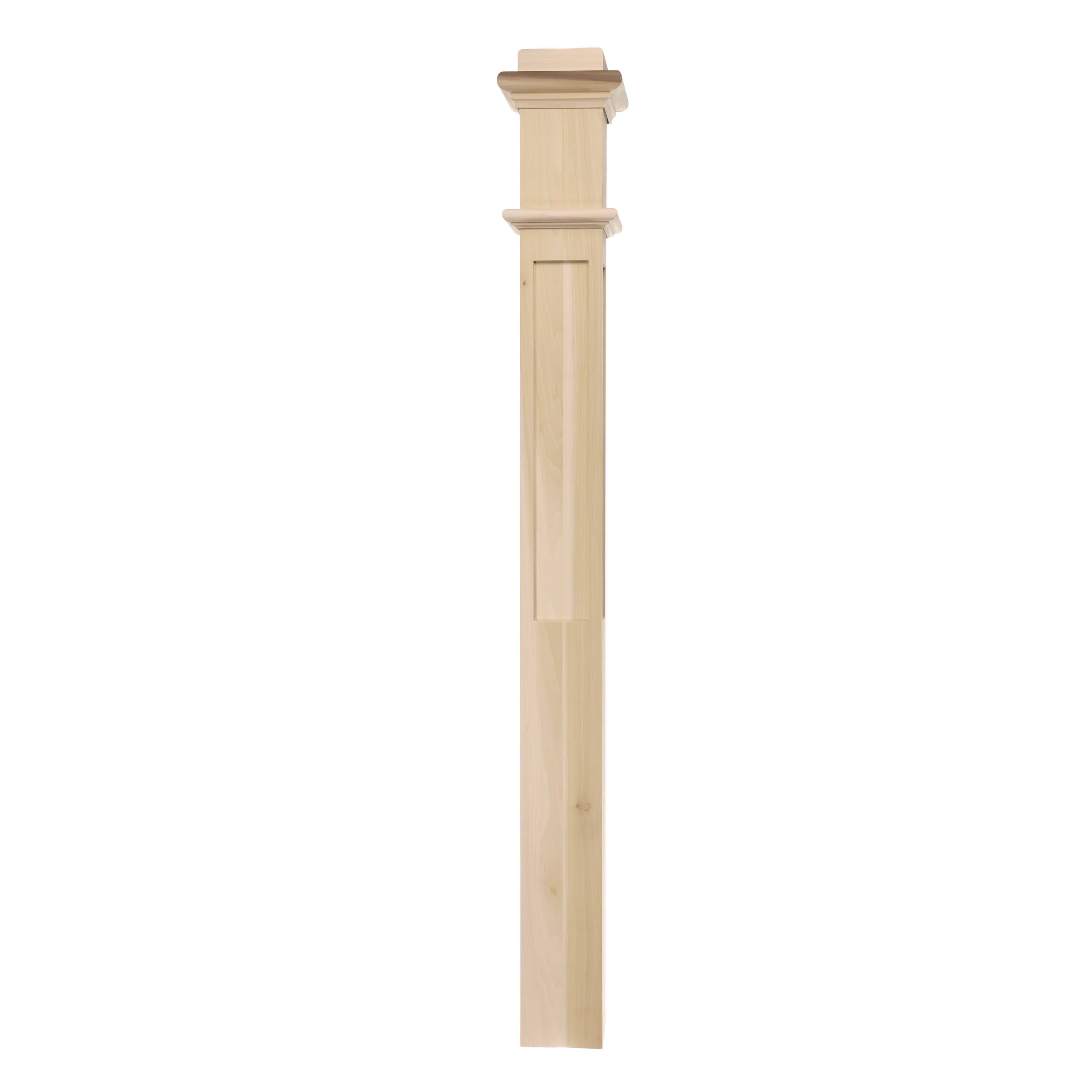 RELIABILT WG993TFPPOP 4.75-in x 56-in Unfinished Poplar Universal Stair Newel Post