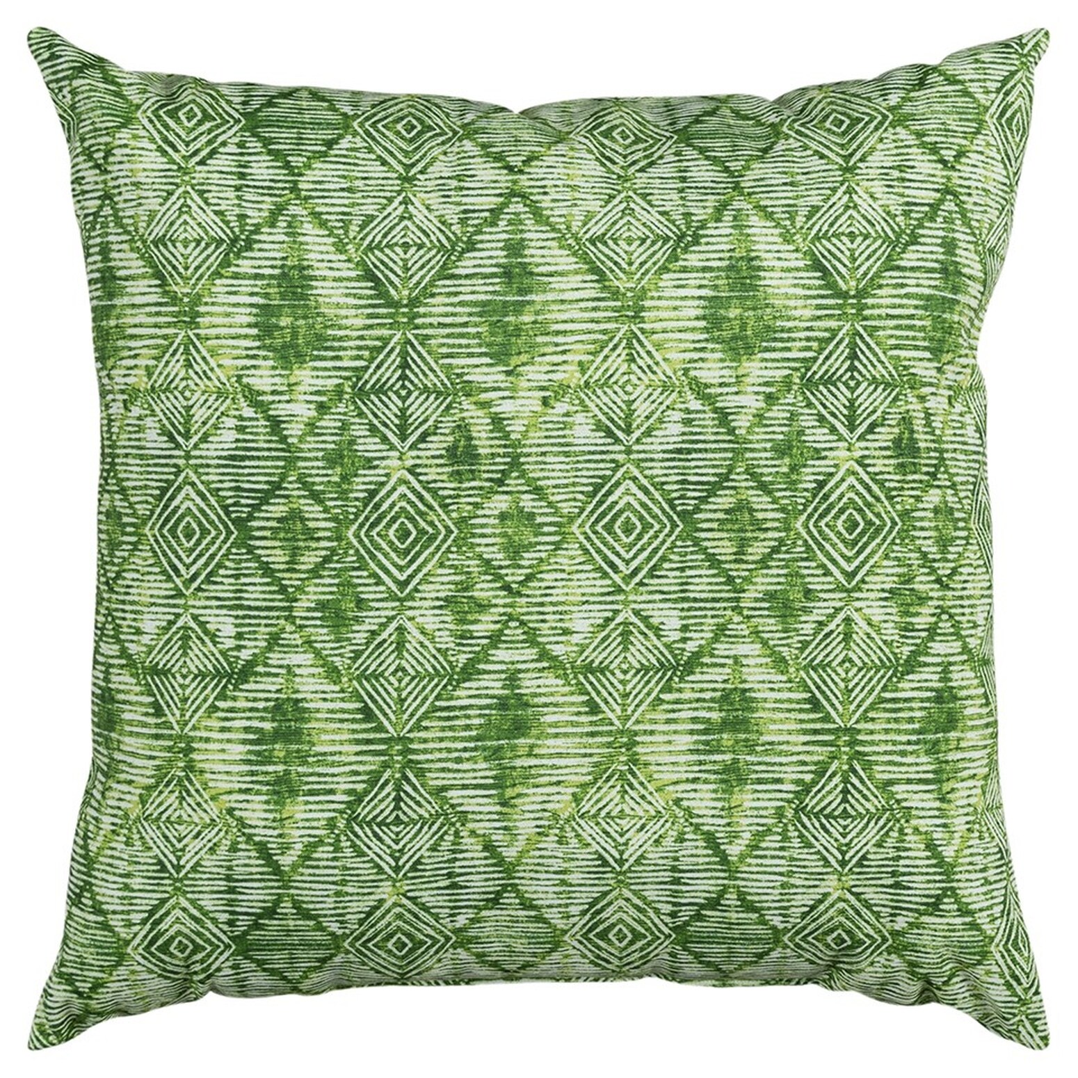 HomeRoots 4000403549 22-in x 22-in Green Square Indoor Decorative Pillow