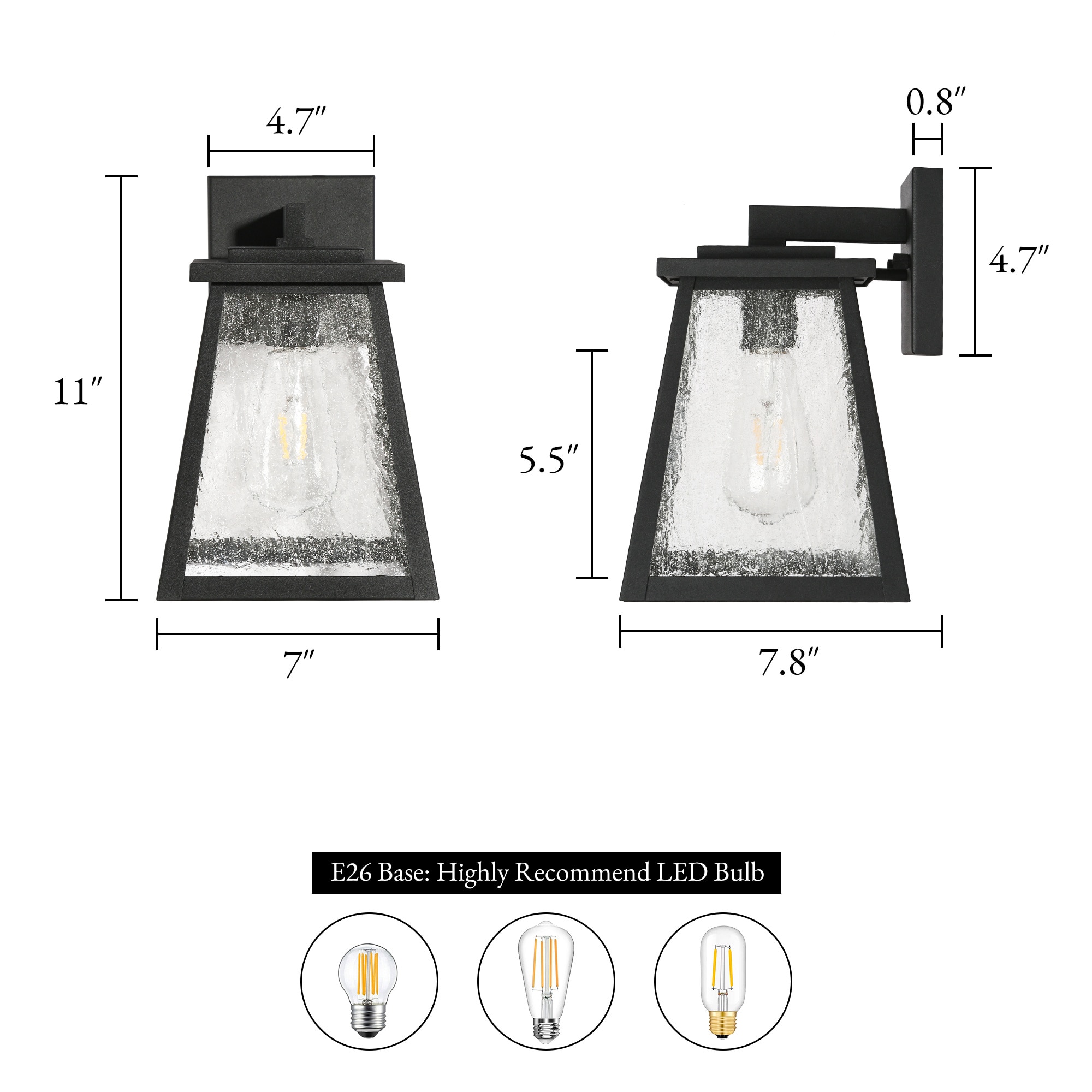 LNC NZBV7NHD15187Z9 Outdoor-Wall-Lighting - View #8