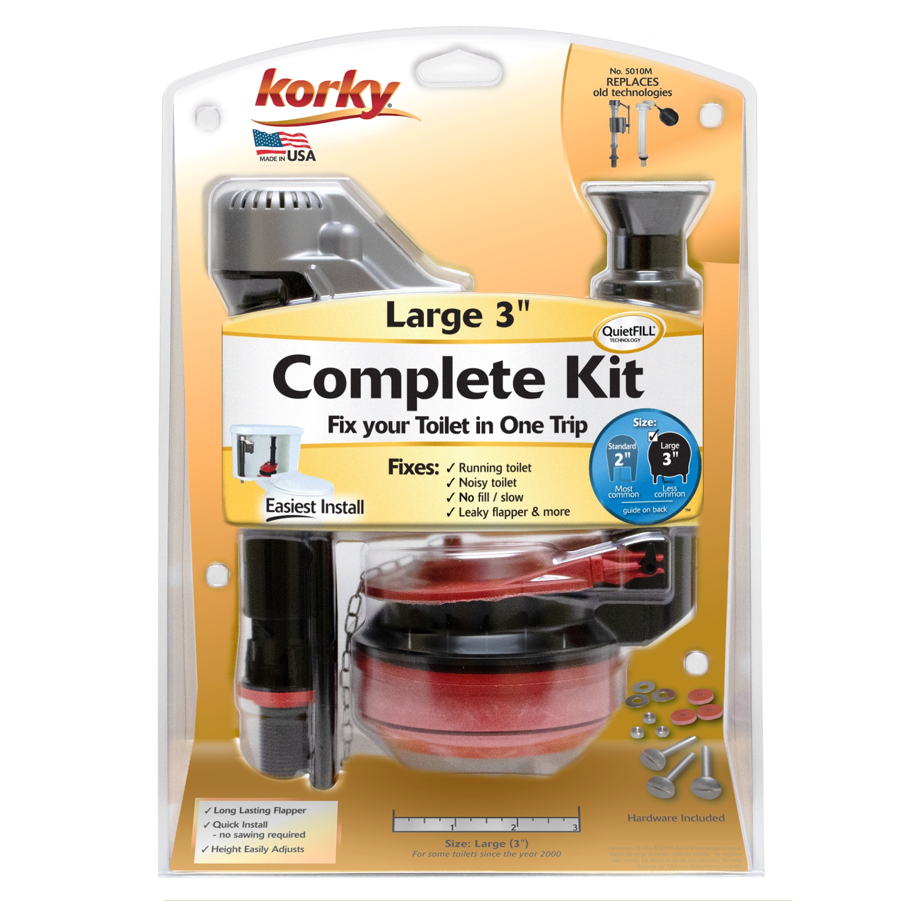 Korky 5010MK Toilet-Tank-Repair-Kits - View #2