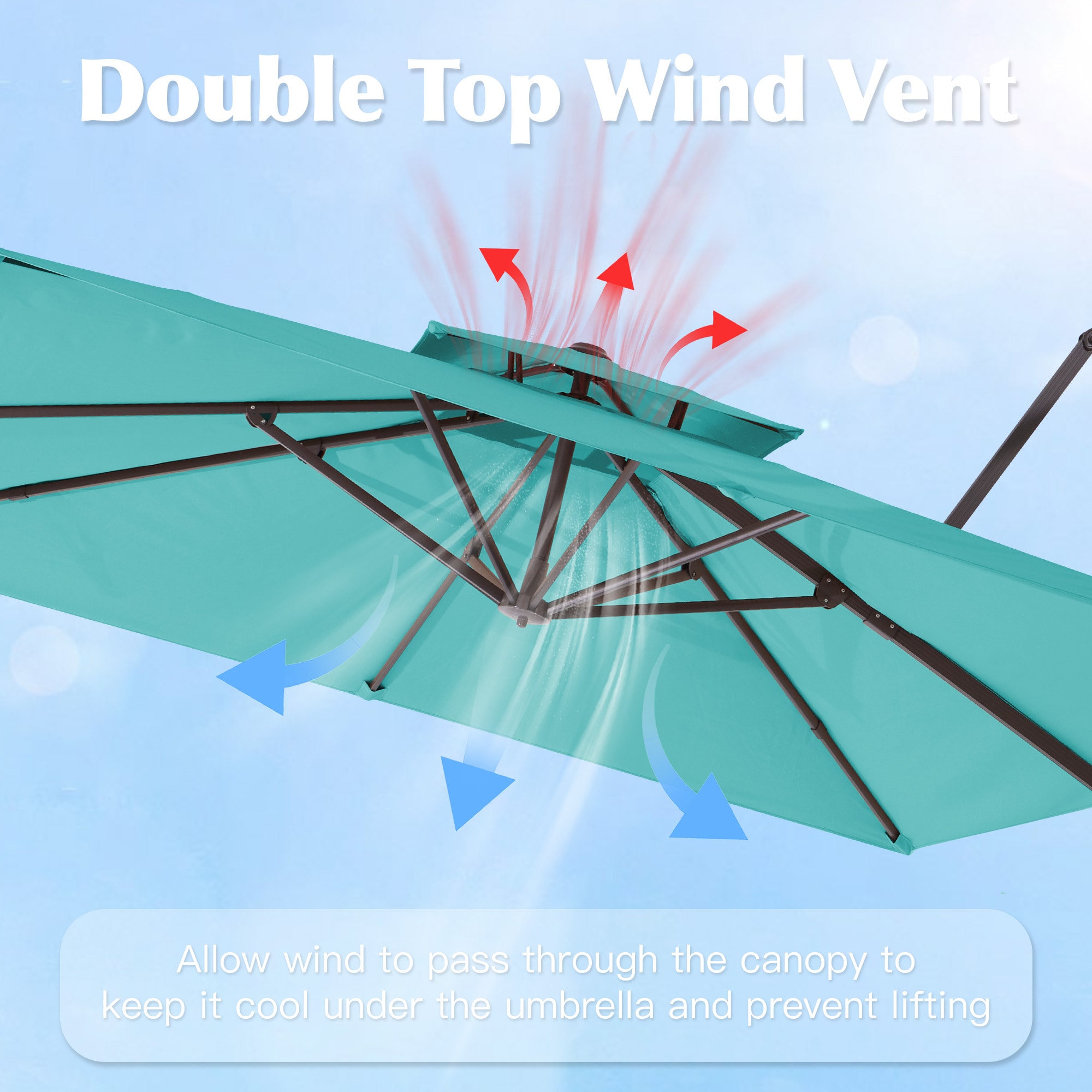 VOUA JE-LK11-BL+BASE Umbrellas-2 - View #4