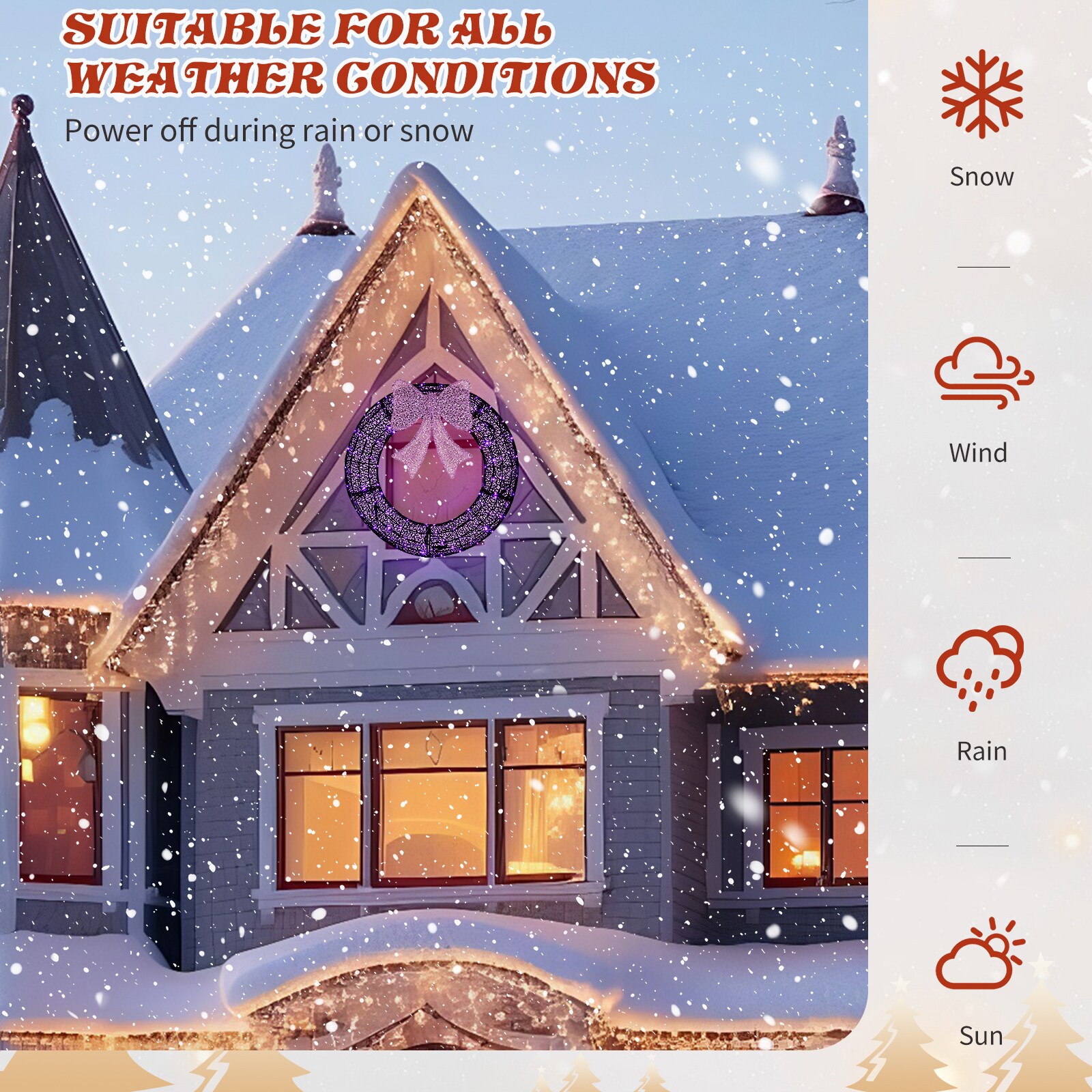 VEELIKE 25593931-SYZN Outdoor-Christmas-Decor - View #7