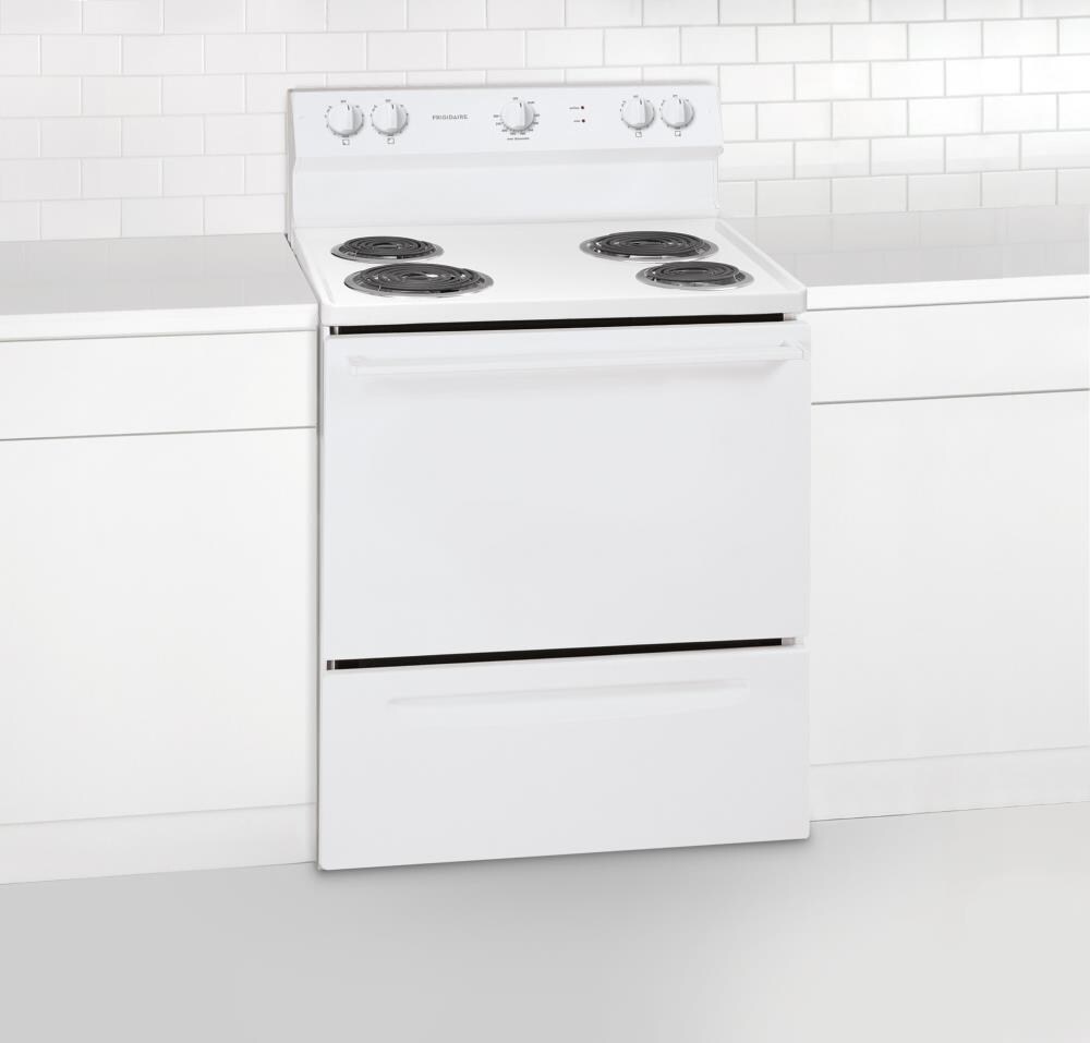 Frigidaire 40'' Freestanding Electric Range White-FEF402BW