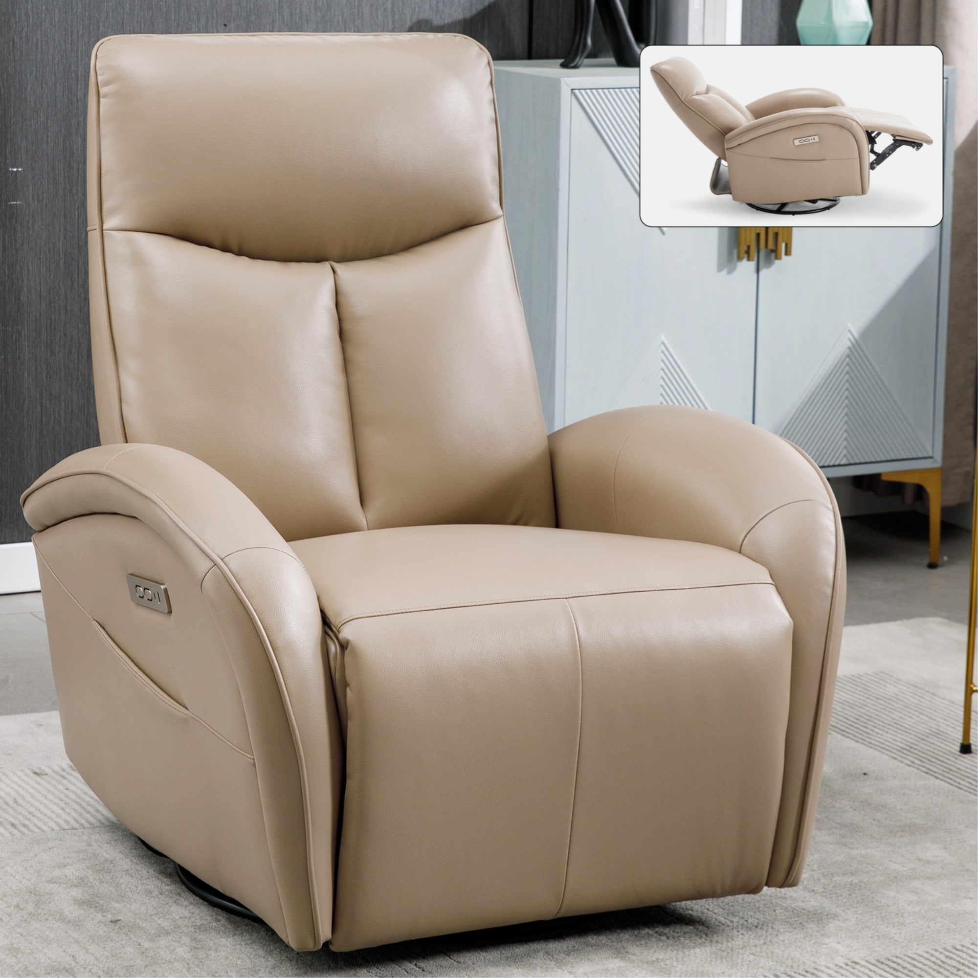 Clihome OF-1940PP10-DABL recliners - View #2