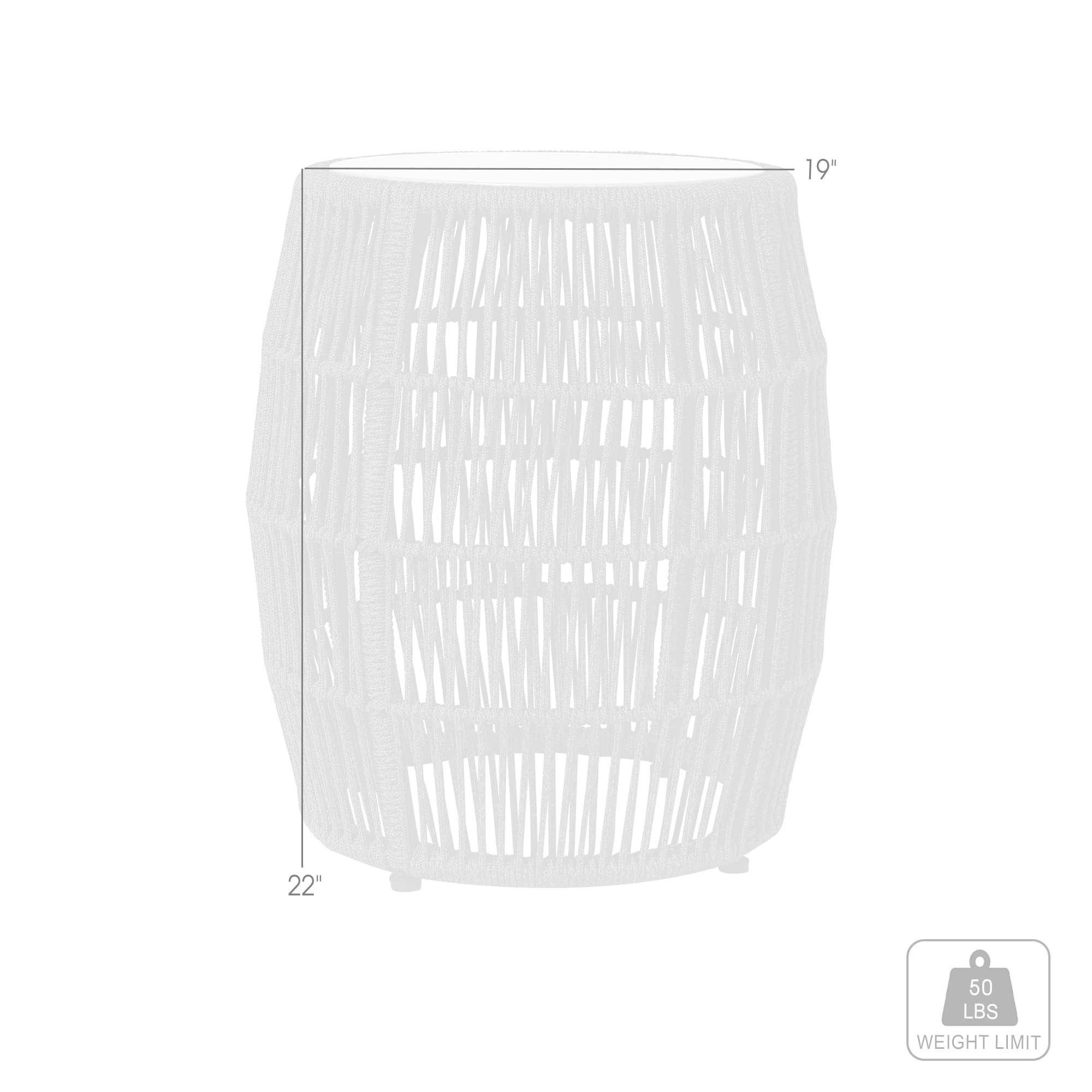Armen Living 840254335998 Patio-Tables - View #5