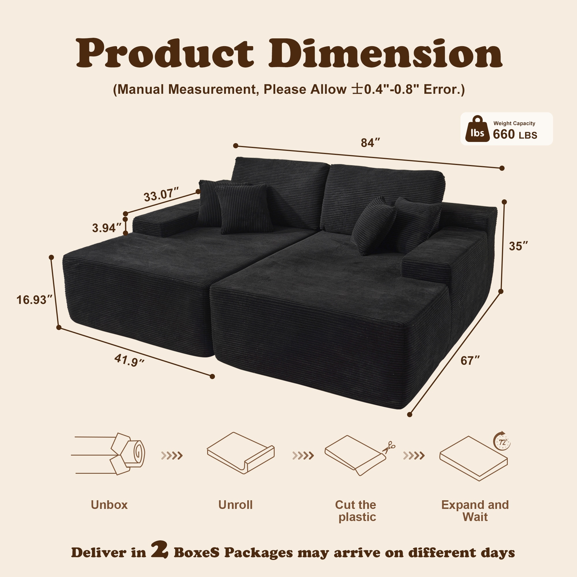 Pouuin SAS400 Sofas-Loveseats - View #2