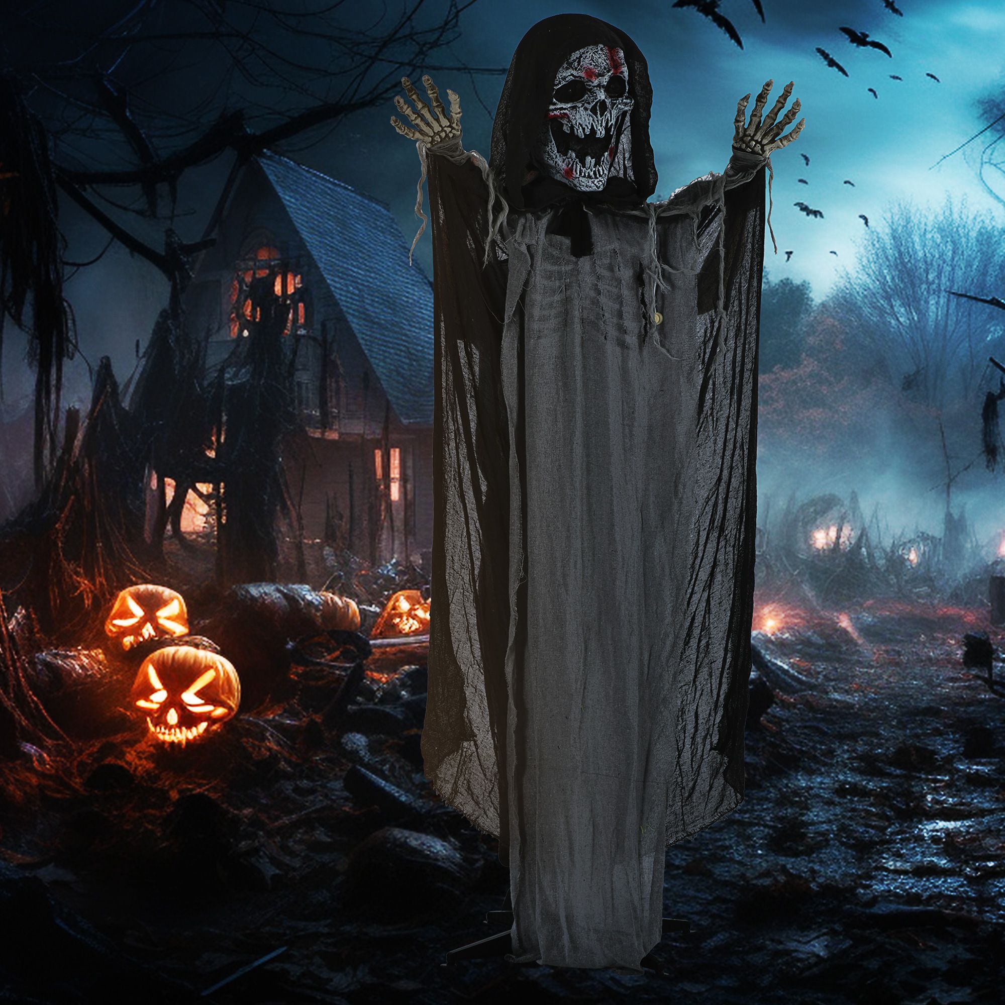 ROSMENA D010275XLJT-DBHJQ002 Table-Halloween-Decor - View #2
