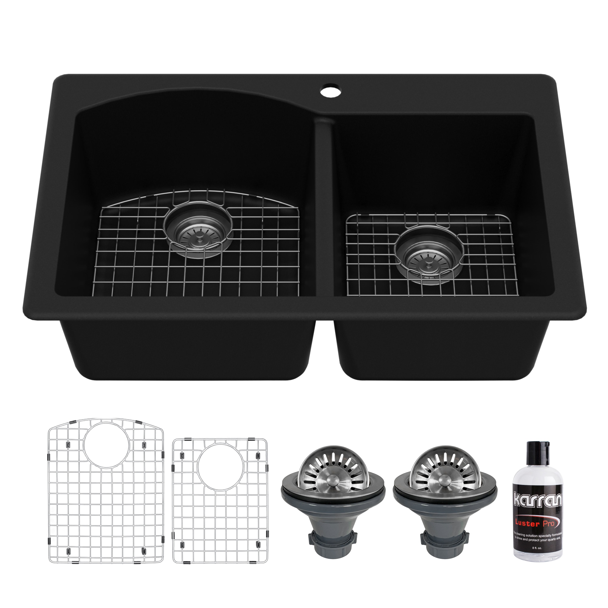 Karran QT-610-BL-PK1 Kitchen-Sinks - View #3