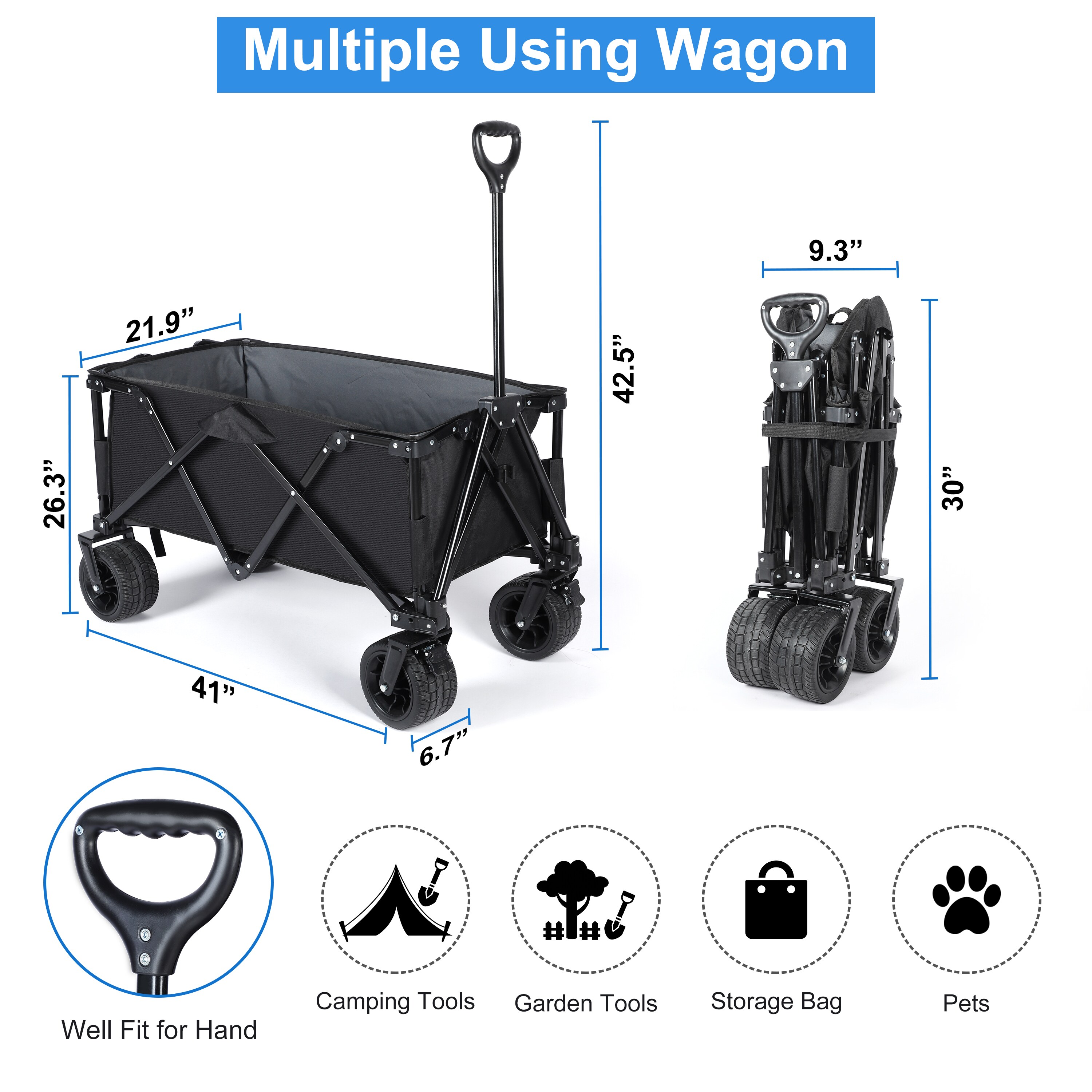 AHIOU HOME ZAAHG-126856C Yard-Carts - View #5