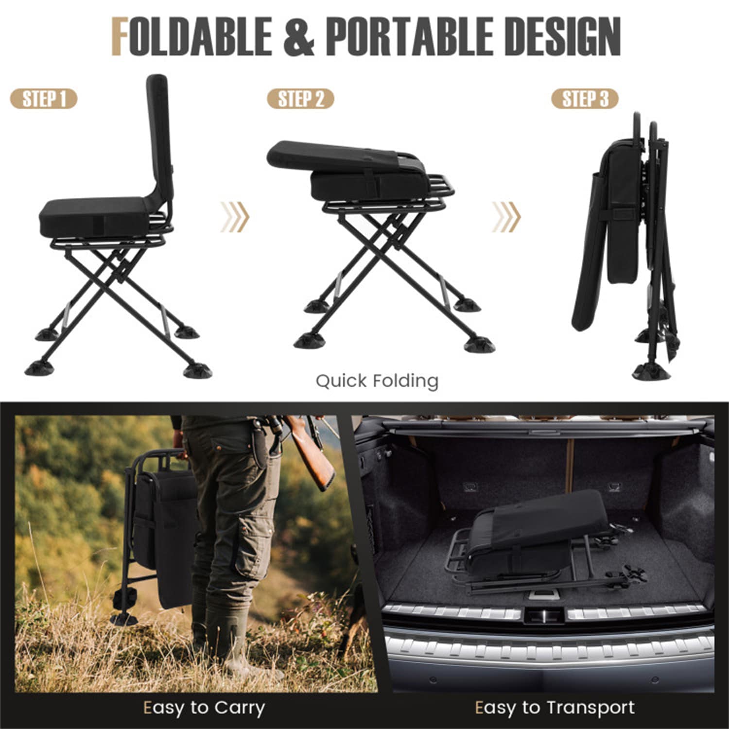 BABOOM BOM-10761DK-CO Beach-Camping-Chairs - View #9