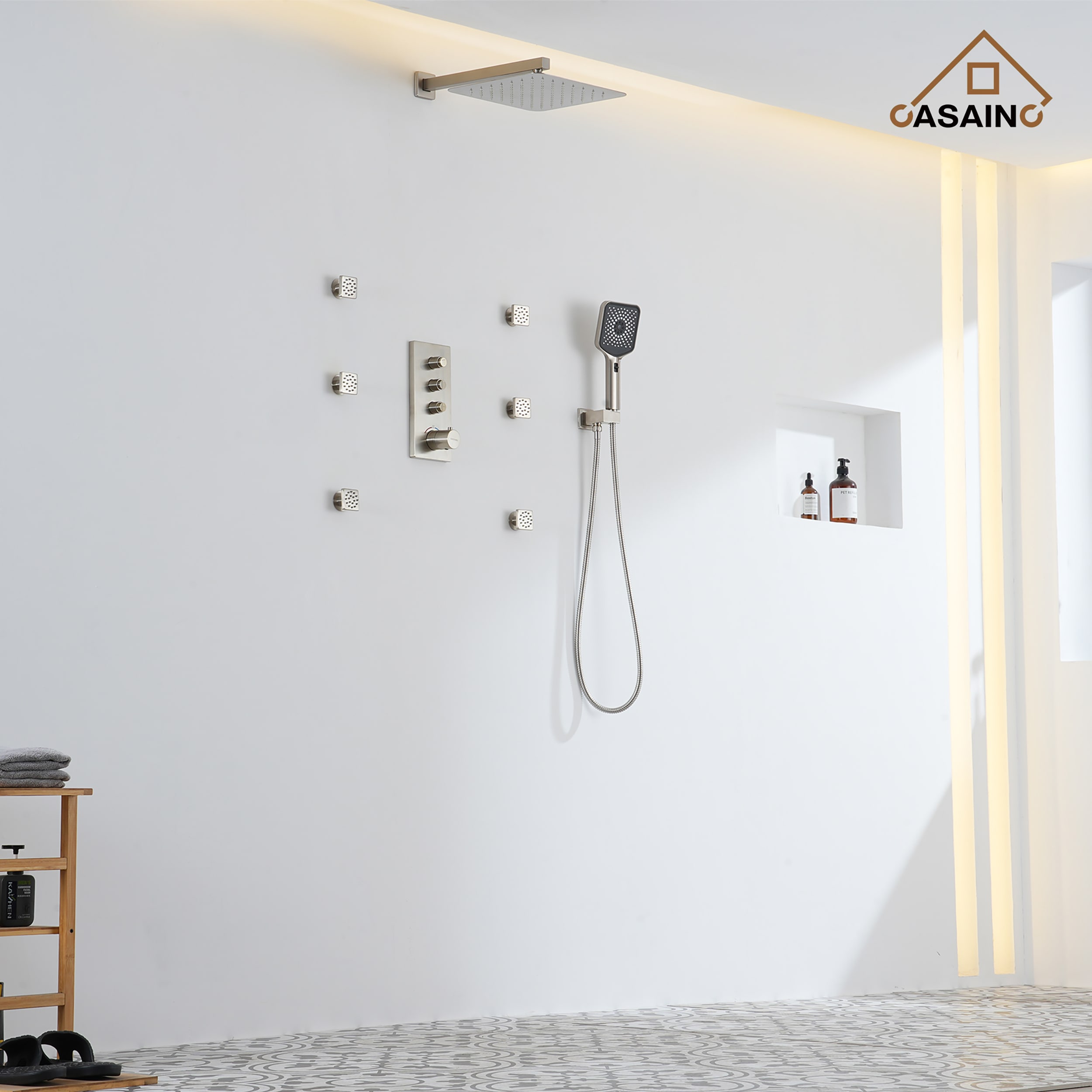 CASAINC CA-102009BV-1 Showerhead-Bar-Panels - View #2