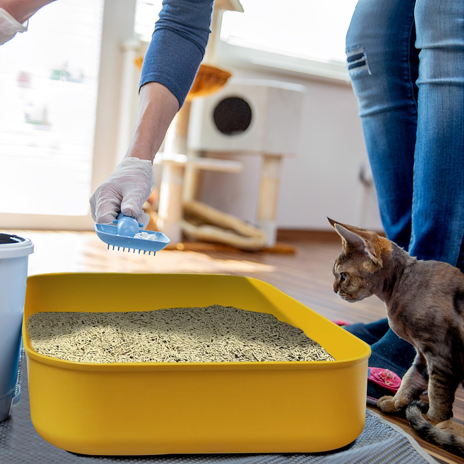 Anqtovp LAN0302B28 Cat-Litter-Box - View #6