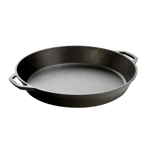 Lodge Cast Iron 17 Inch Cast Iron Dual Handle Pan - Induction