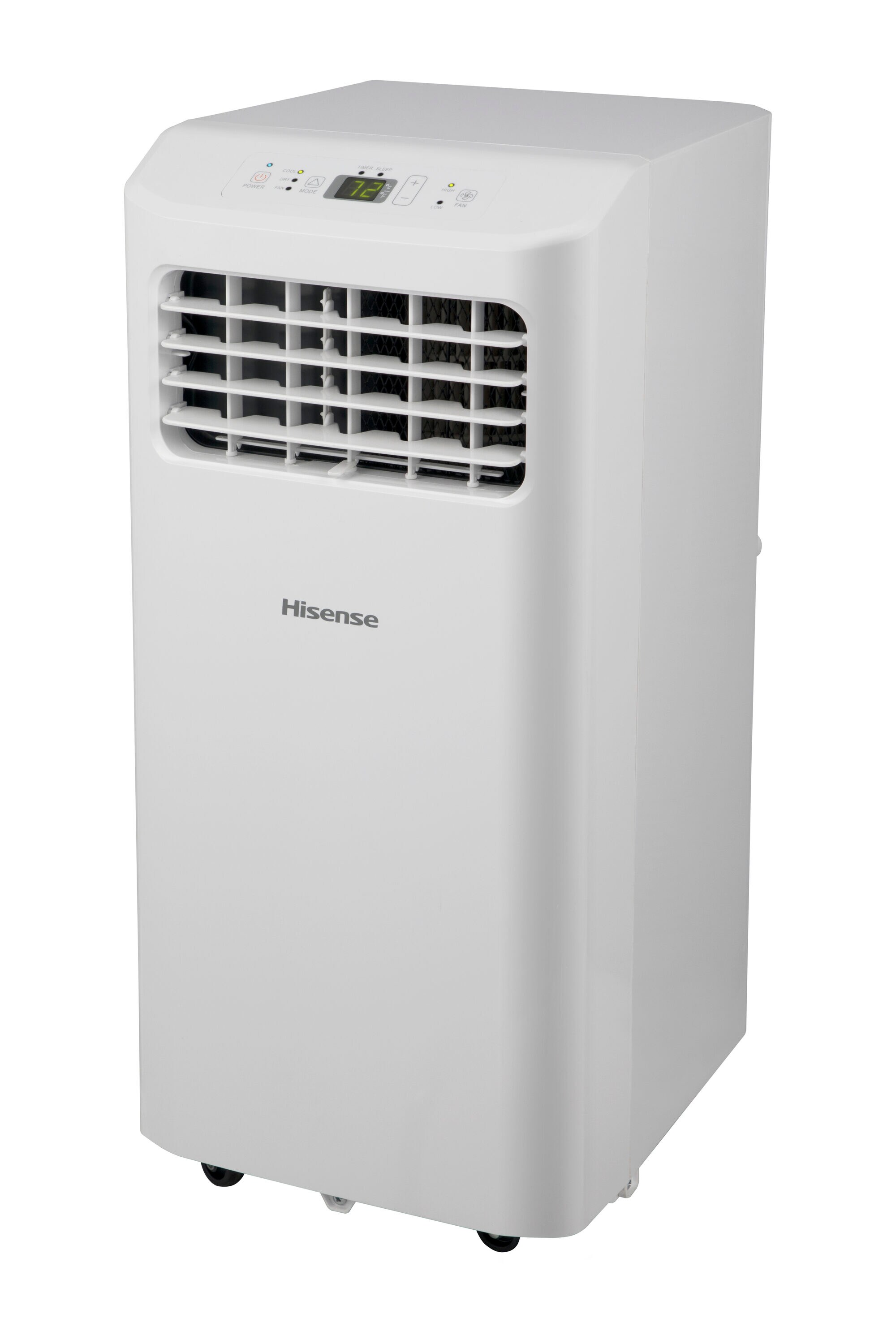 Hisense 6000-BTU DOE (115-Volt) White Vented Portable Air Conditioner with Remote Cools 250-sq ft