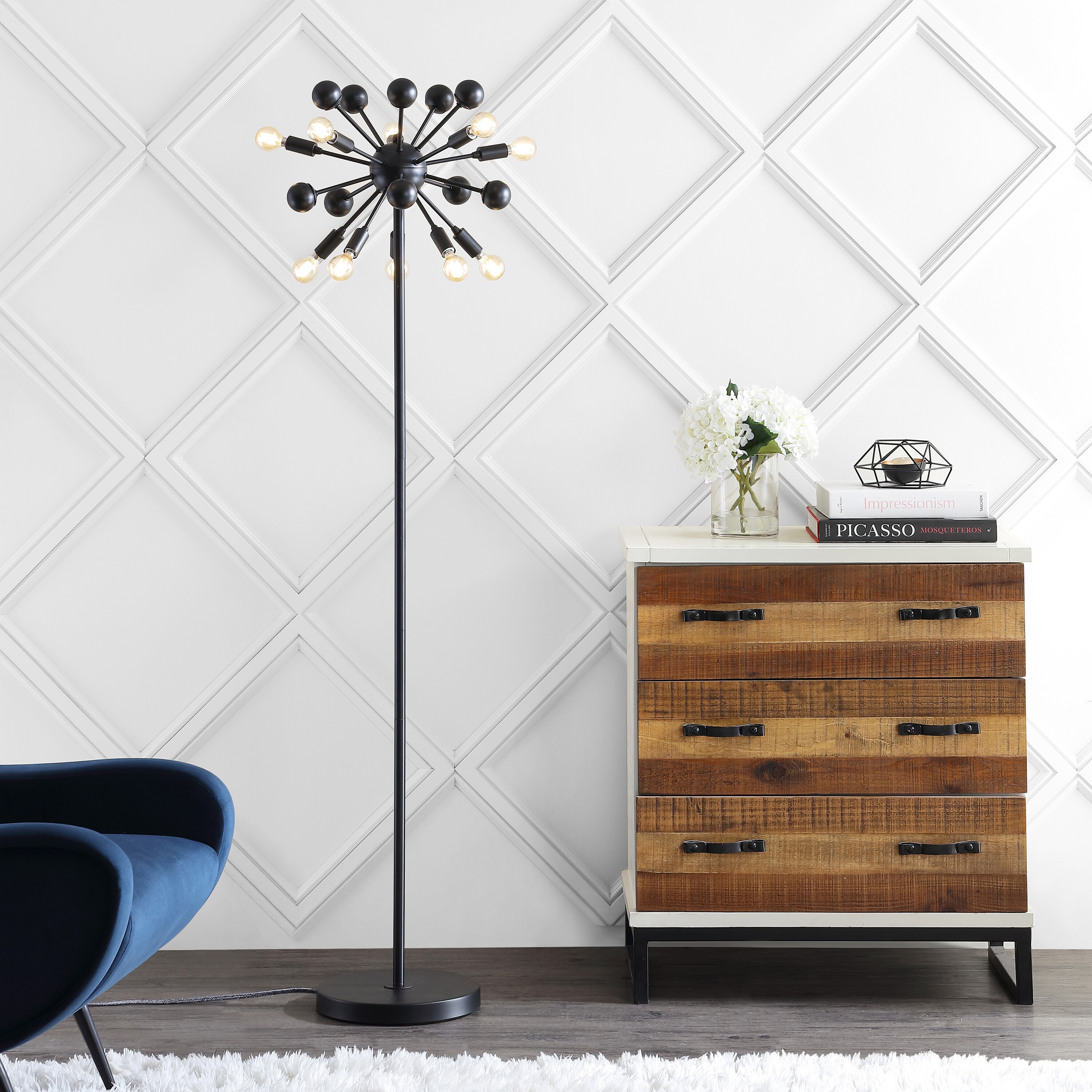 JONATHAN  Y JYL9049A floorlamps - View #2