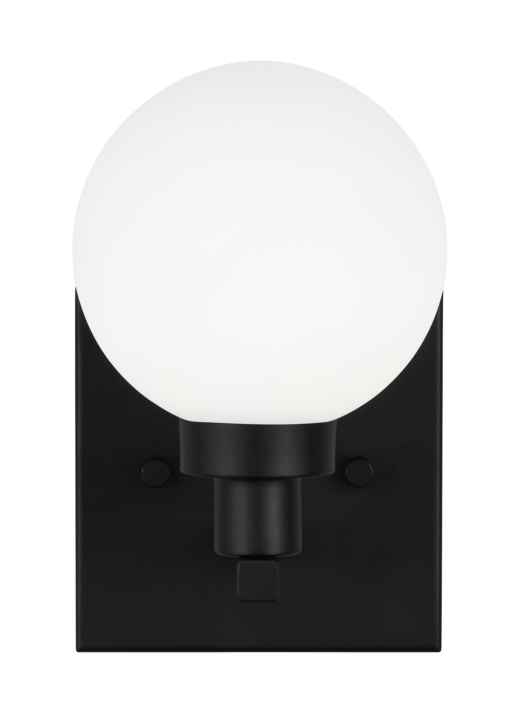 Generation Lighting 4161601-112 Clybourn 5-in 1 -Light Matte Black Modern/contemporary Vanity light