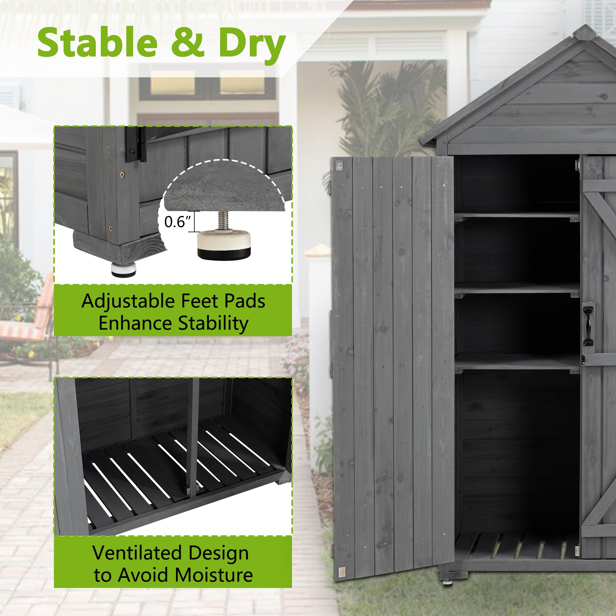 Iseryn HG48891651 Wood-Storage-Buildings - View #2