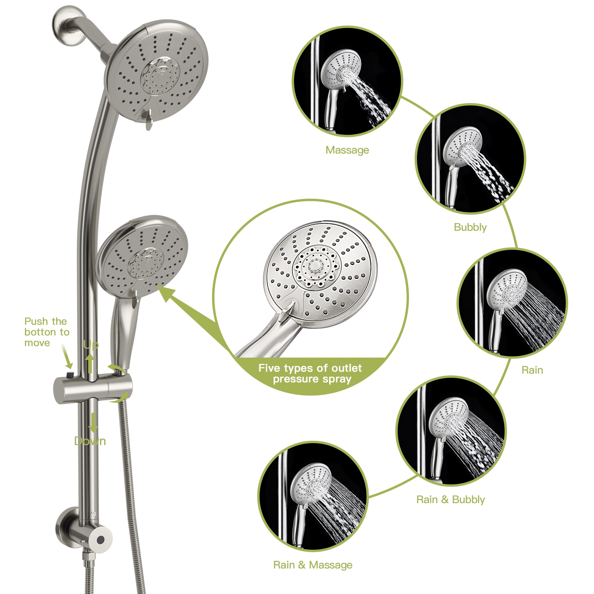 KICHAE KSLF17003-CH Fixed-Showerhead - View #3