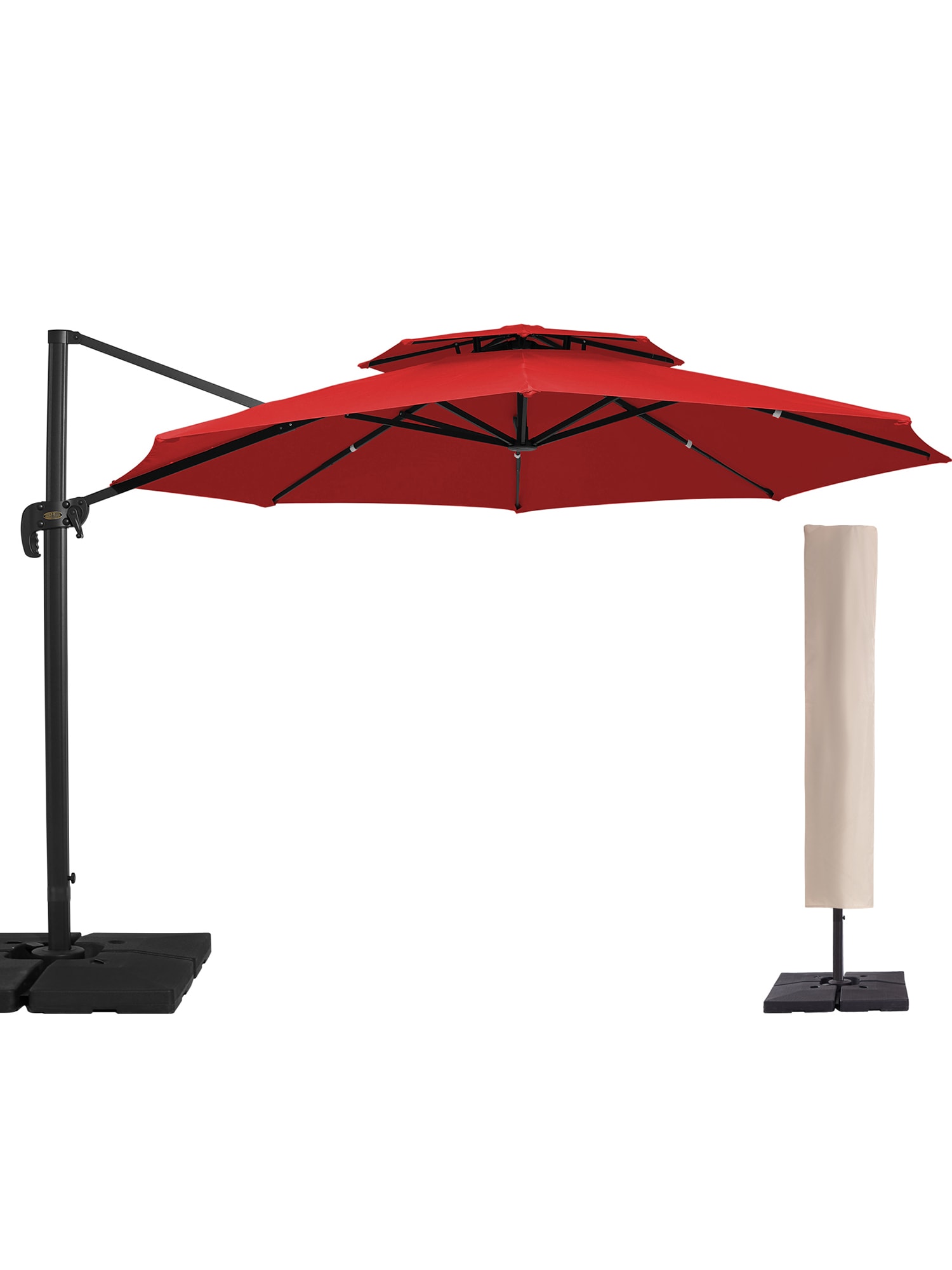 JEAREY JE-LKLM-13FT-RD Umbrellas-2 - View #9