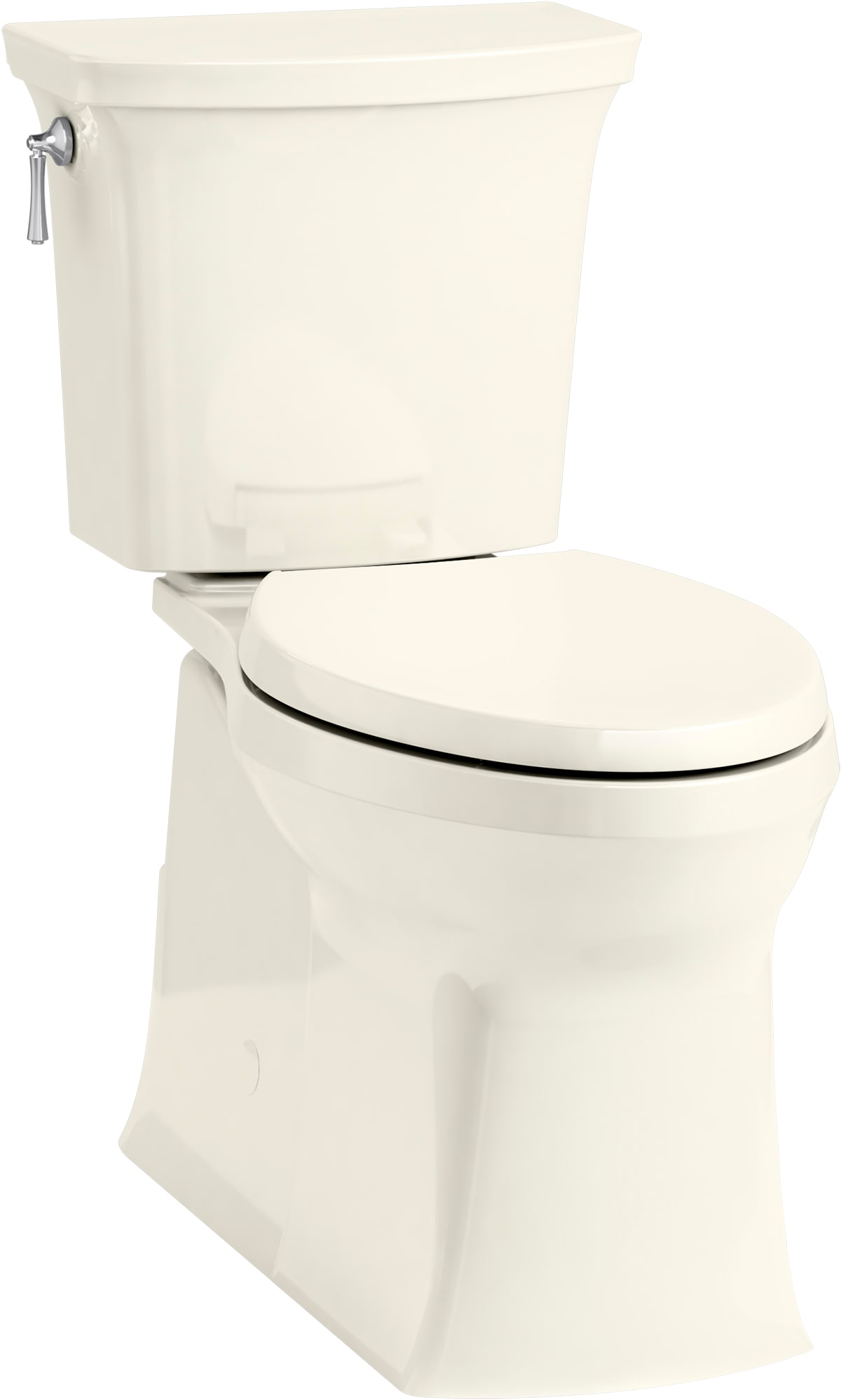 KOHLER K-3814-96 Corbelle Biscuit Elongated Chair height 2-piece Toilet 12-in Rough-In WaterSense 1.28 GPF