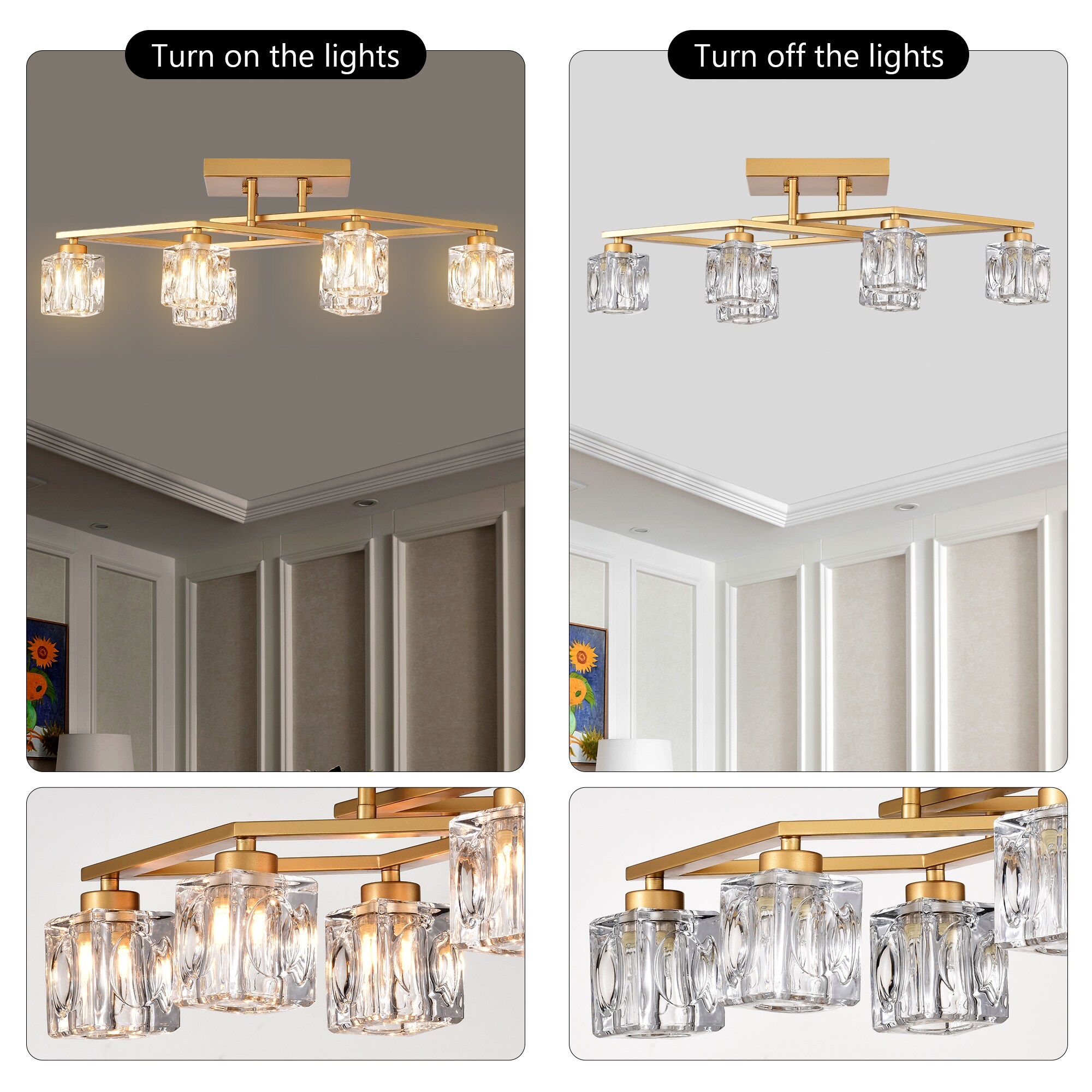 Forclover HL-M3001-6 flushmounts - View #7