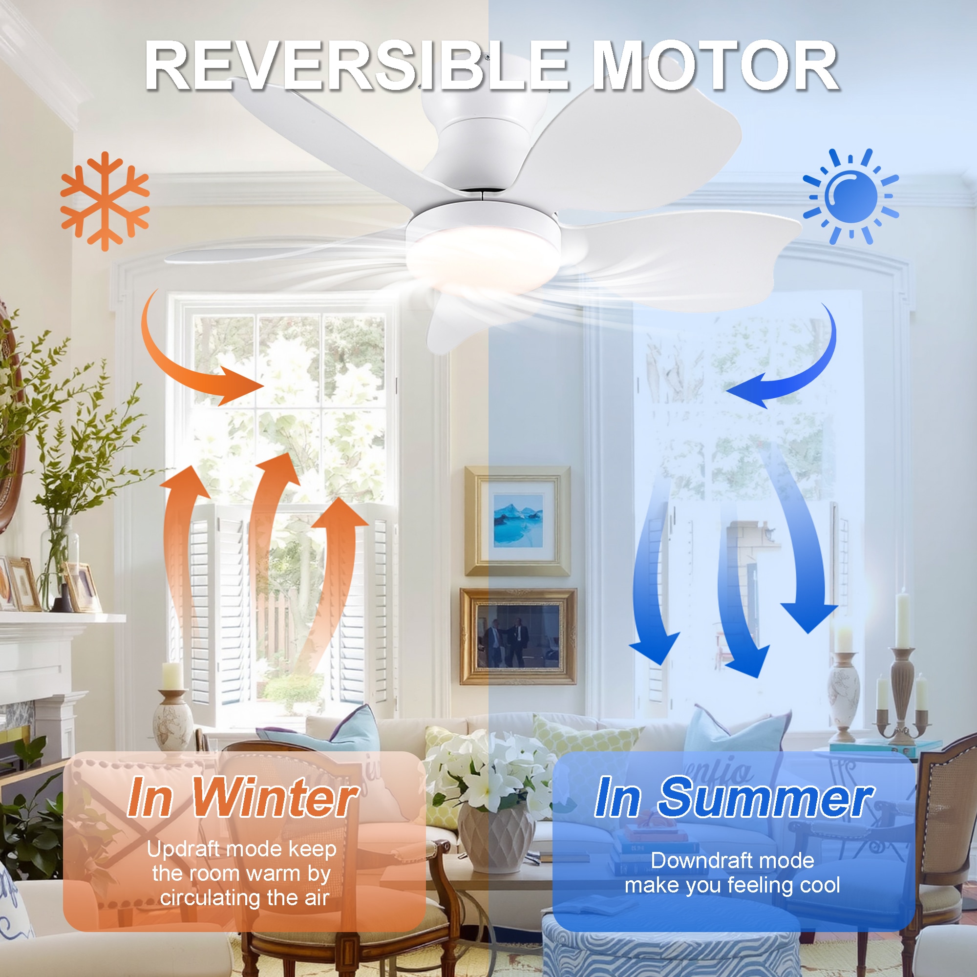 Sunrinx MG50-2-FSD Ceiling-Fans - View #5