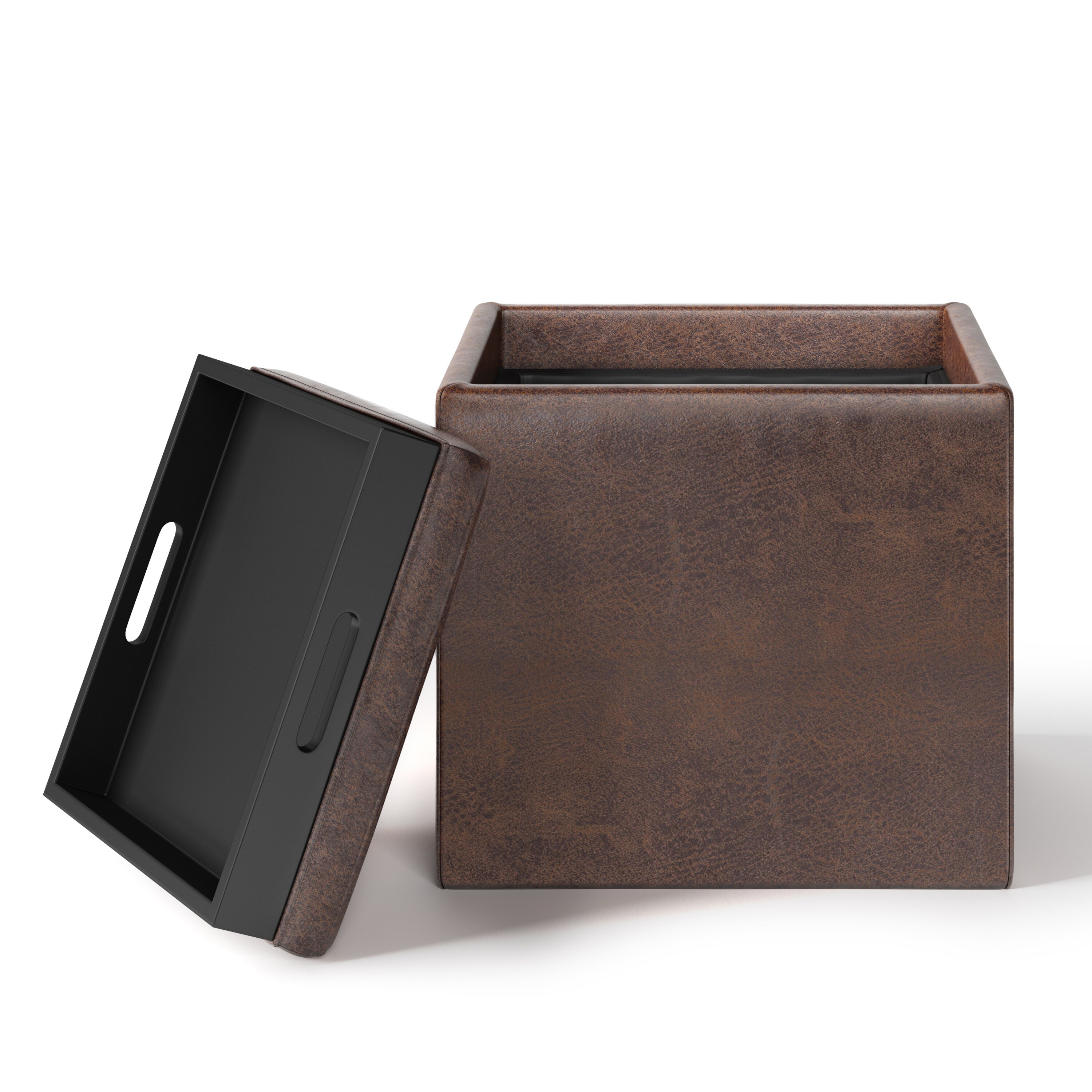 Simpli Home AXCOT-254-DBR Indoor-Ottomans - View #6