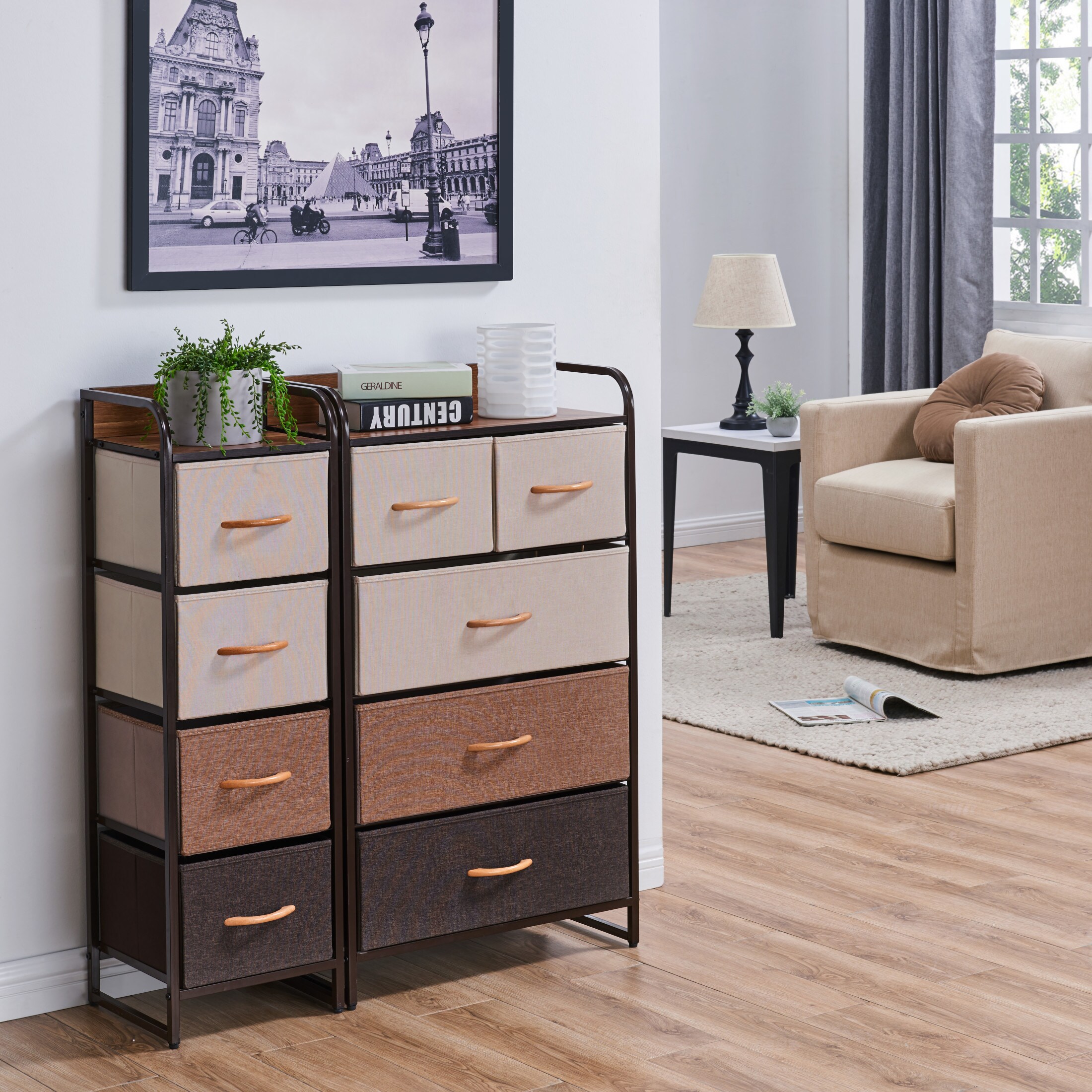 Geraldine 4 store drawer chest