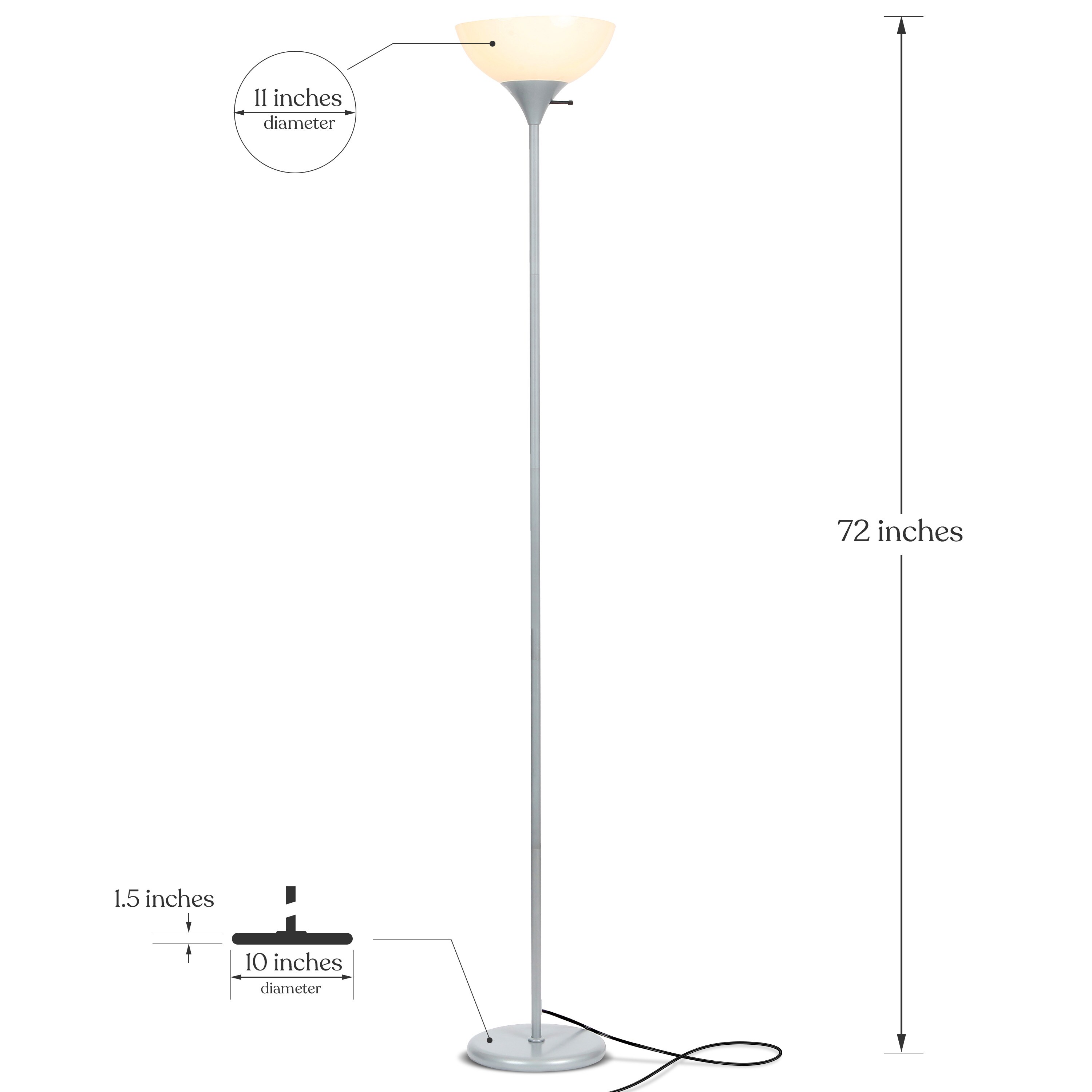 simple value uplighter floor lamp