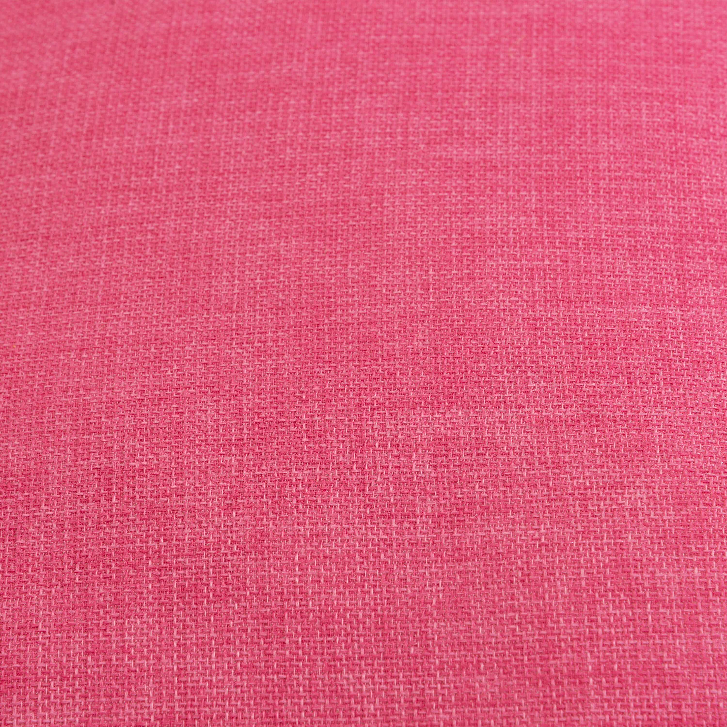 22" Bright Pink Polyester Indoor/Outdoor Square Throw Pillow