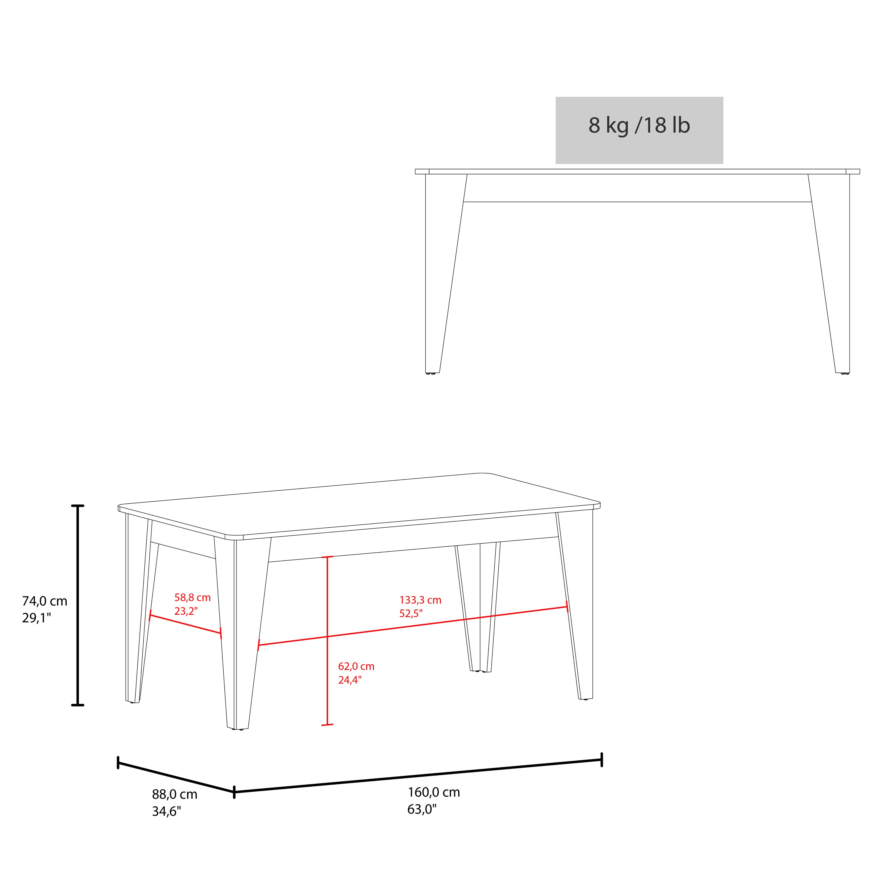 Fresh Spaces LS-B200P569582 Dining-Tables - View #4