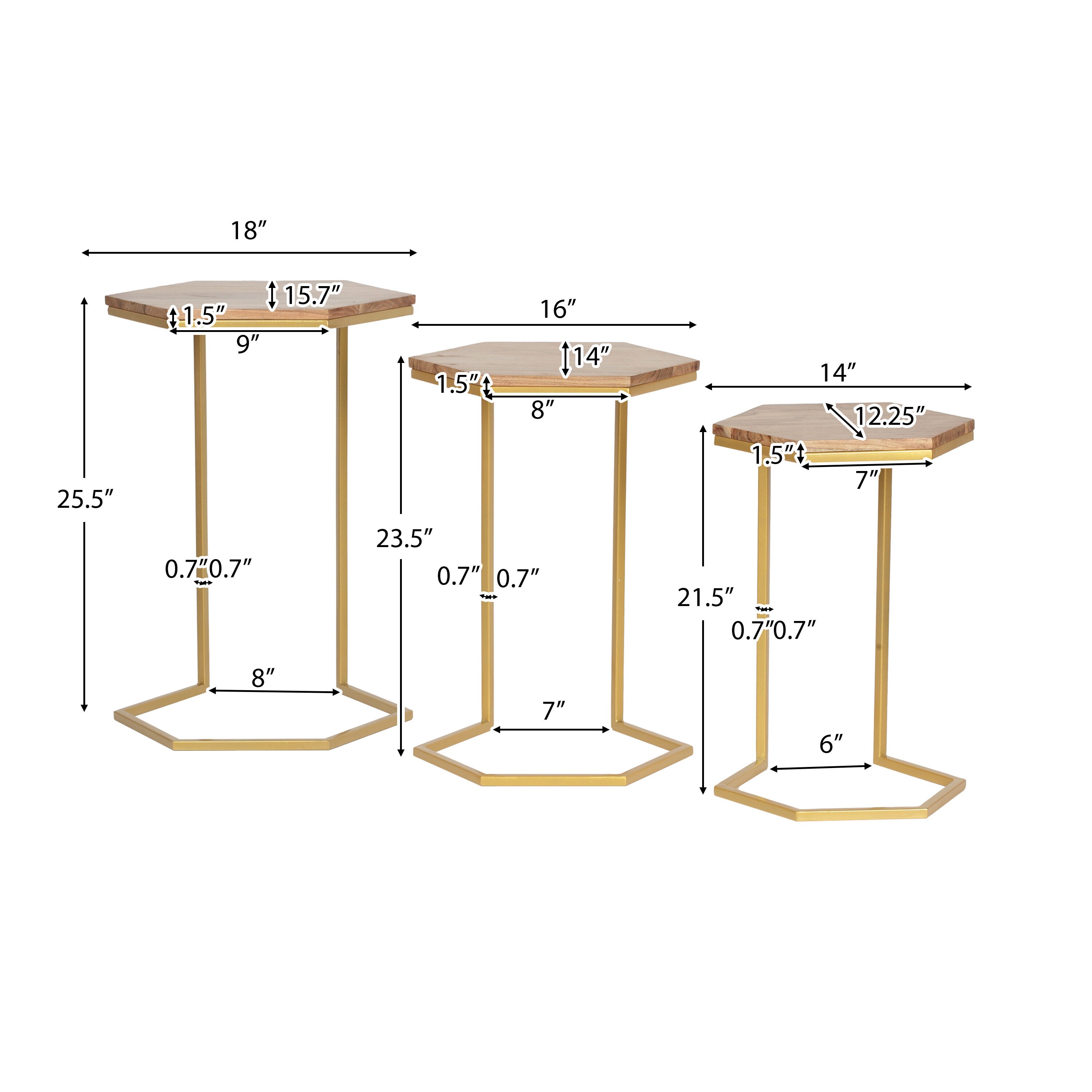 Best Selling Home Decor 314155 End-Tables - View #11