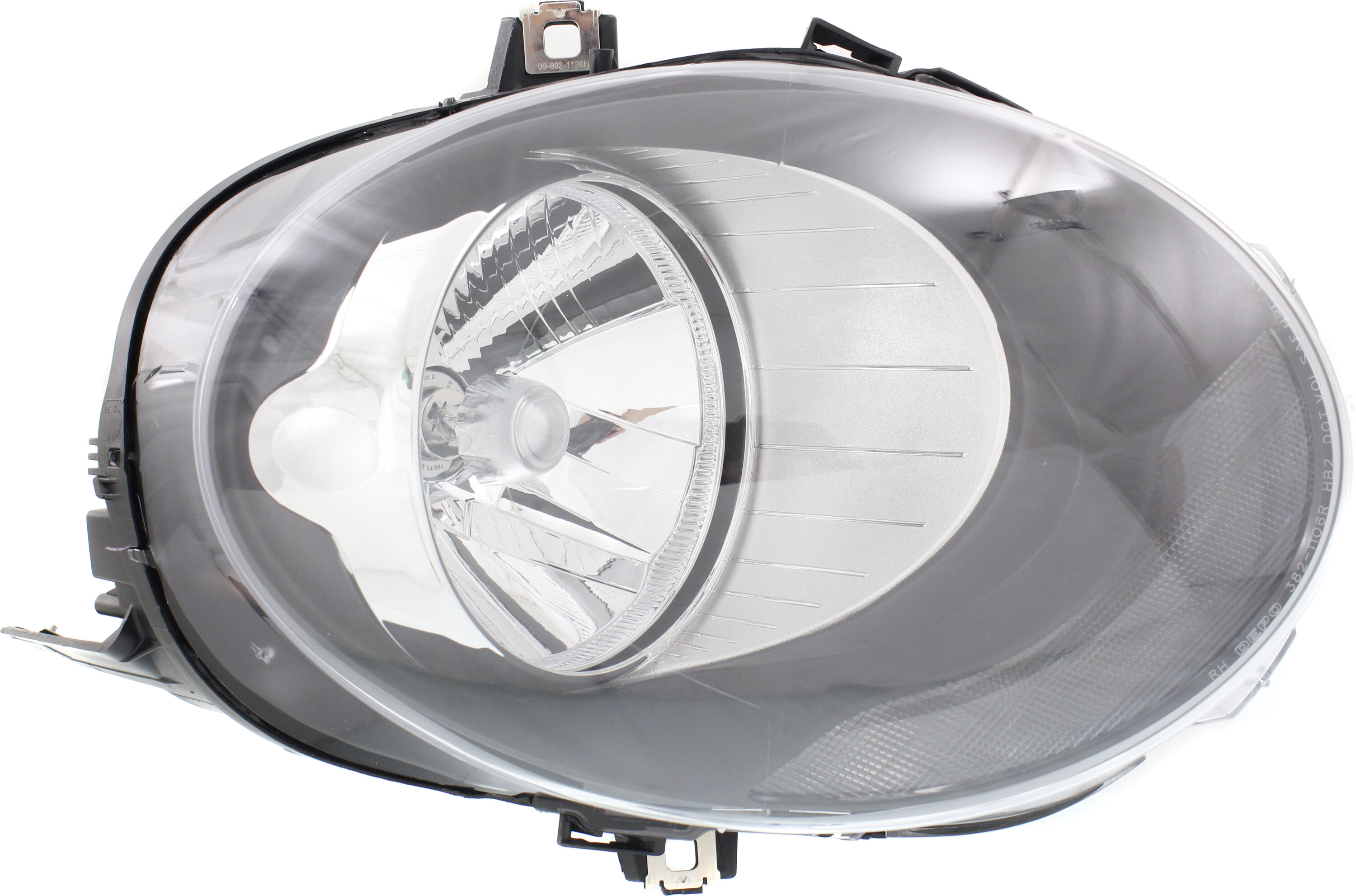 Garage-Pro JCWRM10010001GP Headlight Compatible with Mini Cooper 2014-2018 Rh Assembly Halogen with White Turn Signal Light Convertible 2016-2017/hatchback 2014-2018/wagon 2016-2018