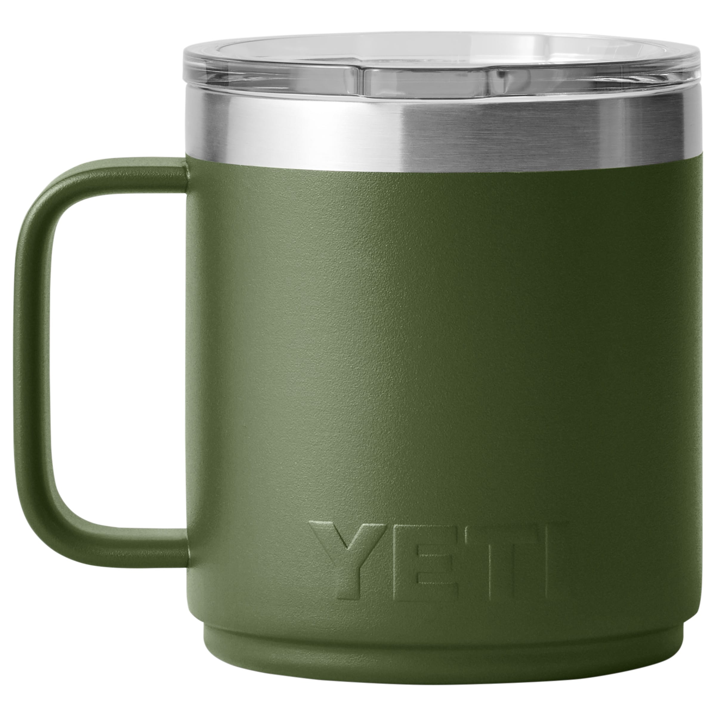 Yeti Rambler highlands olive green 20 FL OZ lid handle travel mug cup  tumbler