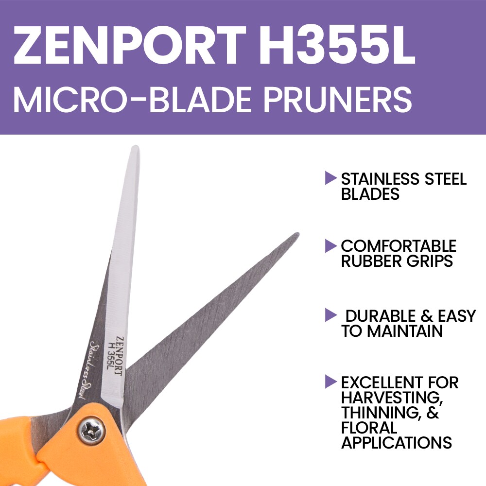 Zenport H355L Floral-Scissors-Snips - View #4