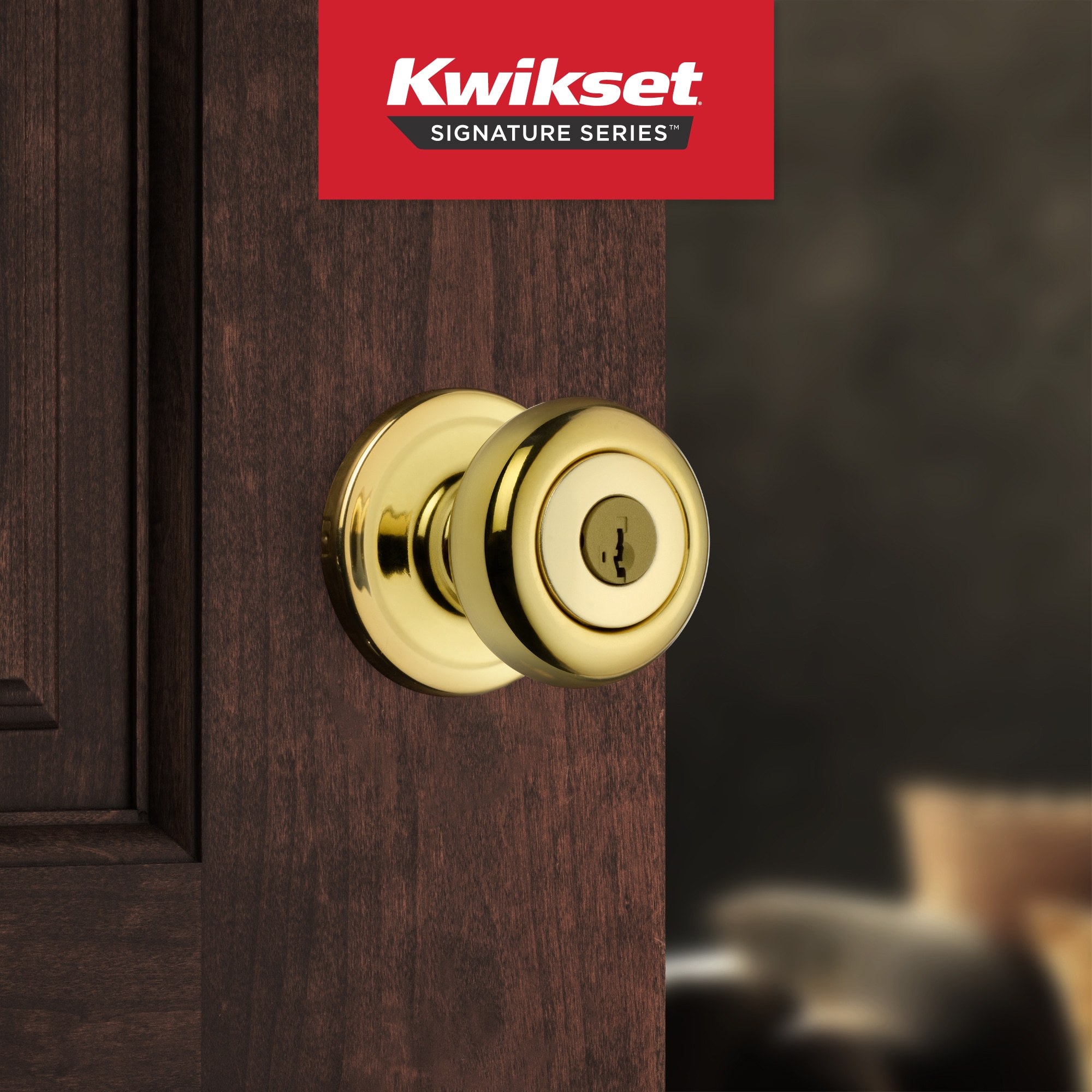Kwikset Signature Series 740J 3 SMT CP K4 Door-Knobs - View #2