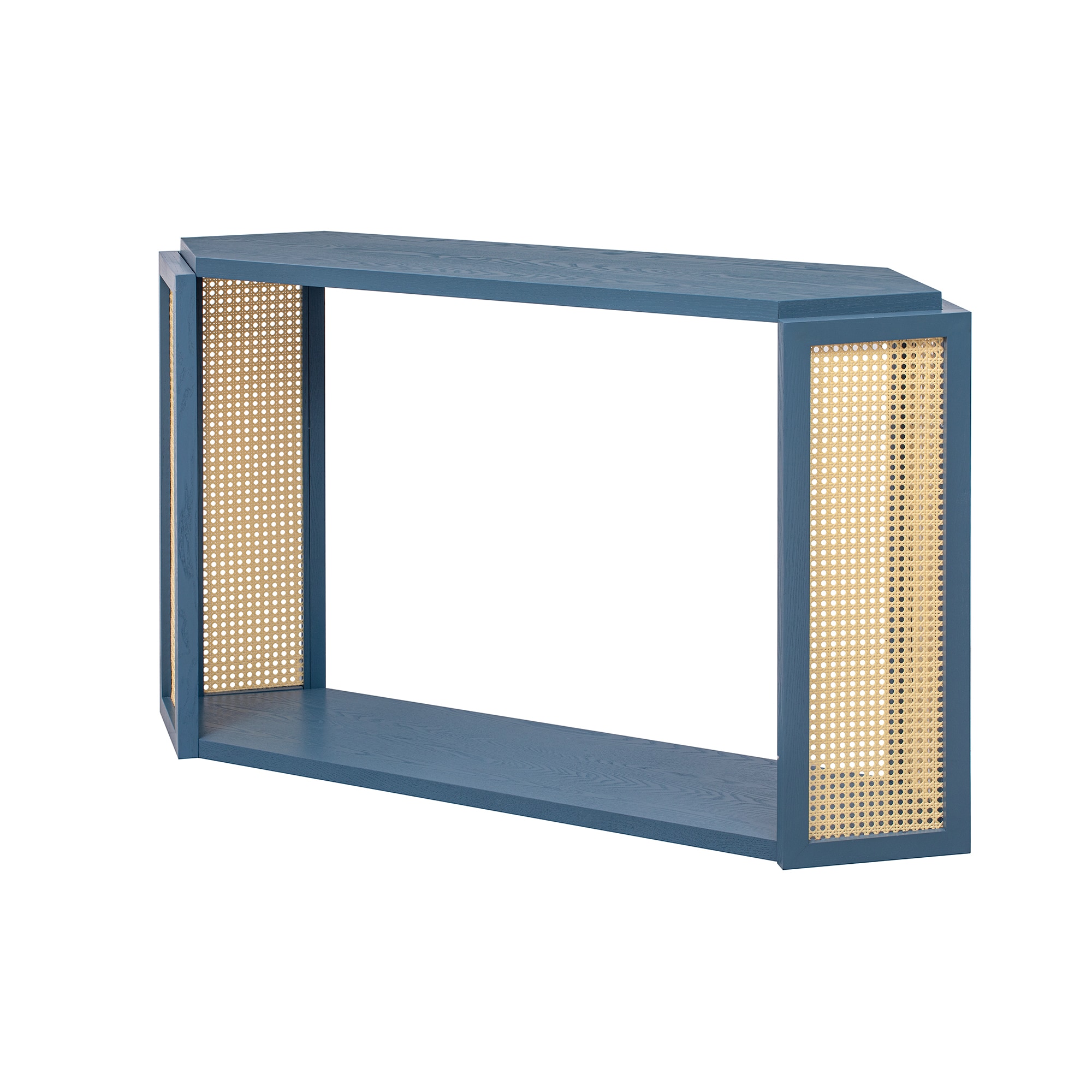 SINOFURN SYA330196BL Modern Blue Console table