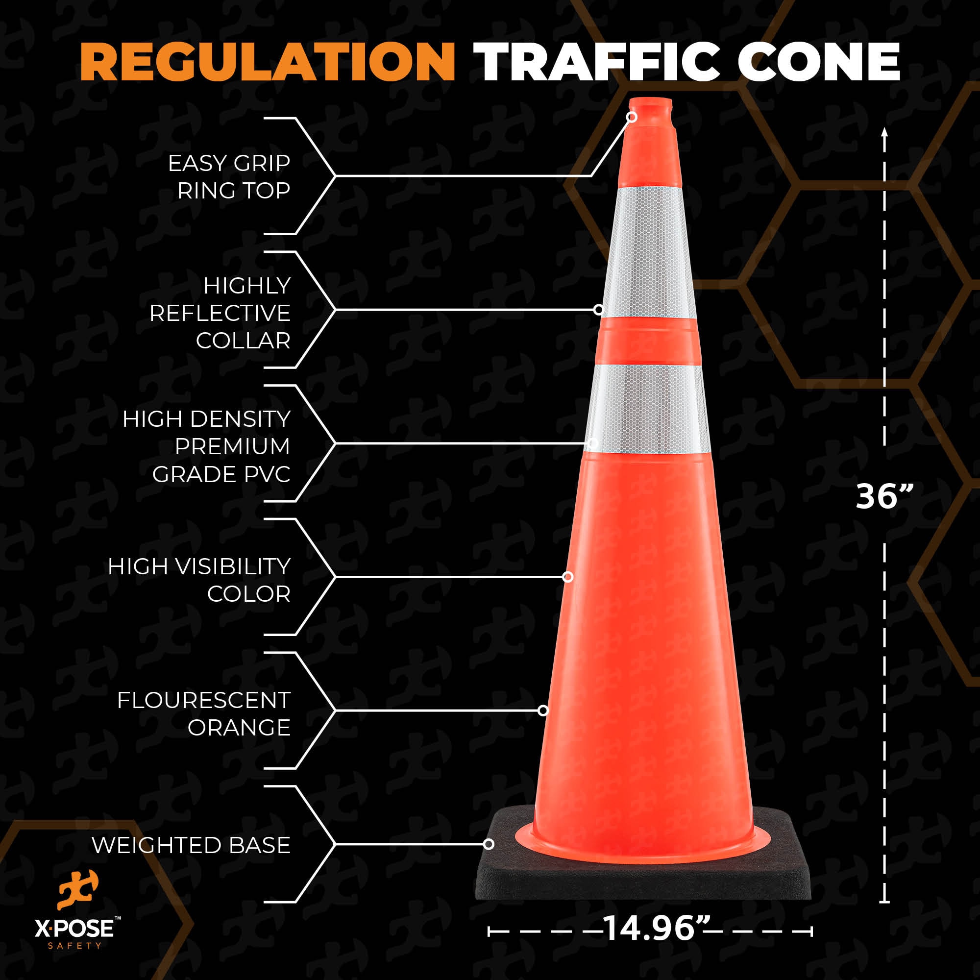 XPOSE SAFETY OTC36-64-15L-1-X Traffic-Safety-Equipment - View #2