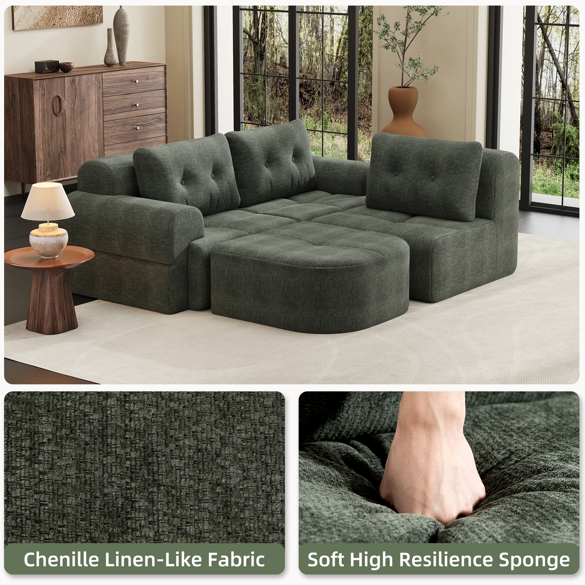 LUXEYARD DS-Y-W2379-S00006 Sofas-Loveseats - View #3