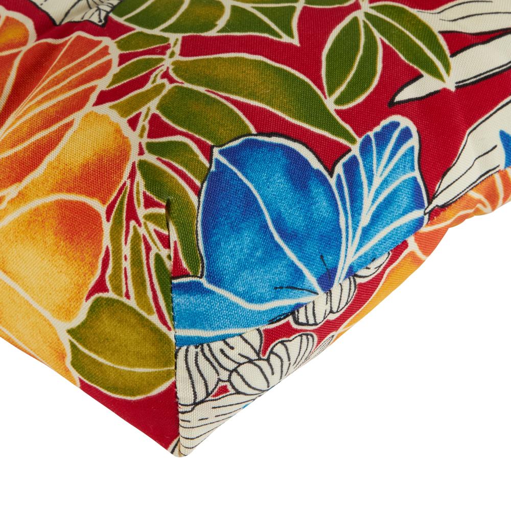 Greendale Home Fashions OC6800S2-ALOHA-RED Patio-Furniture-Cushions - View #3