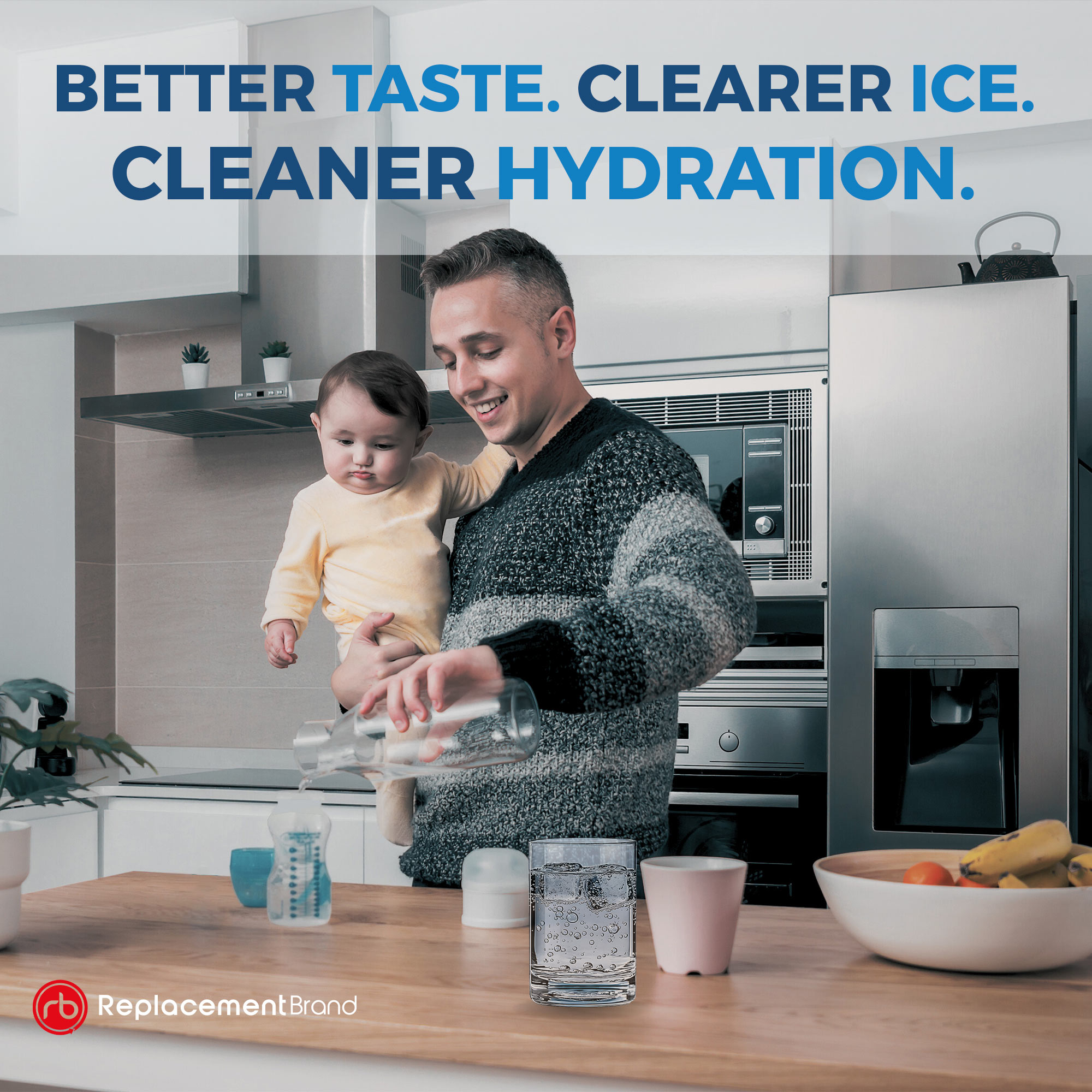 ReplacementBrand W1-3-PACK Refrigerator-Water-Filters - View #8