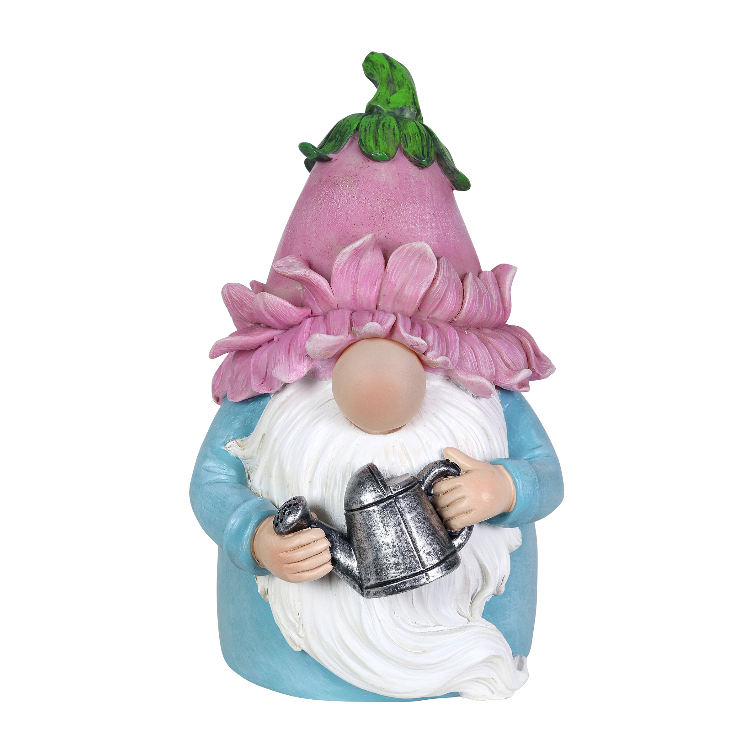 Exhart 72490-RS 7.48-in H x 4.53-in W Multiple colors/finishes Gnome Garden Statue