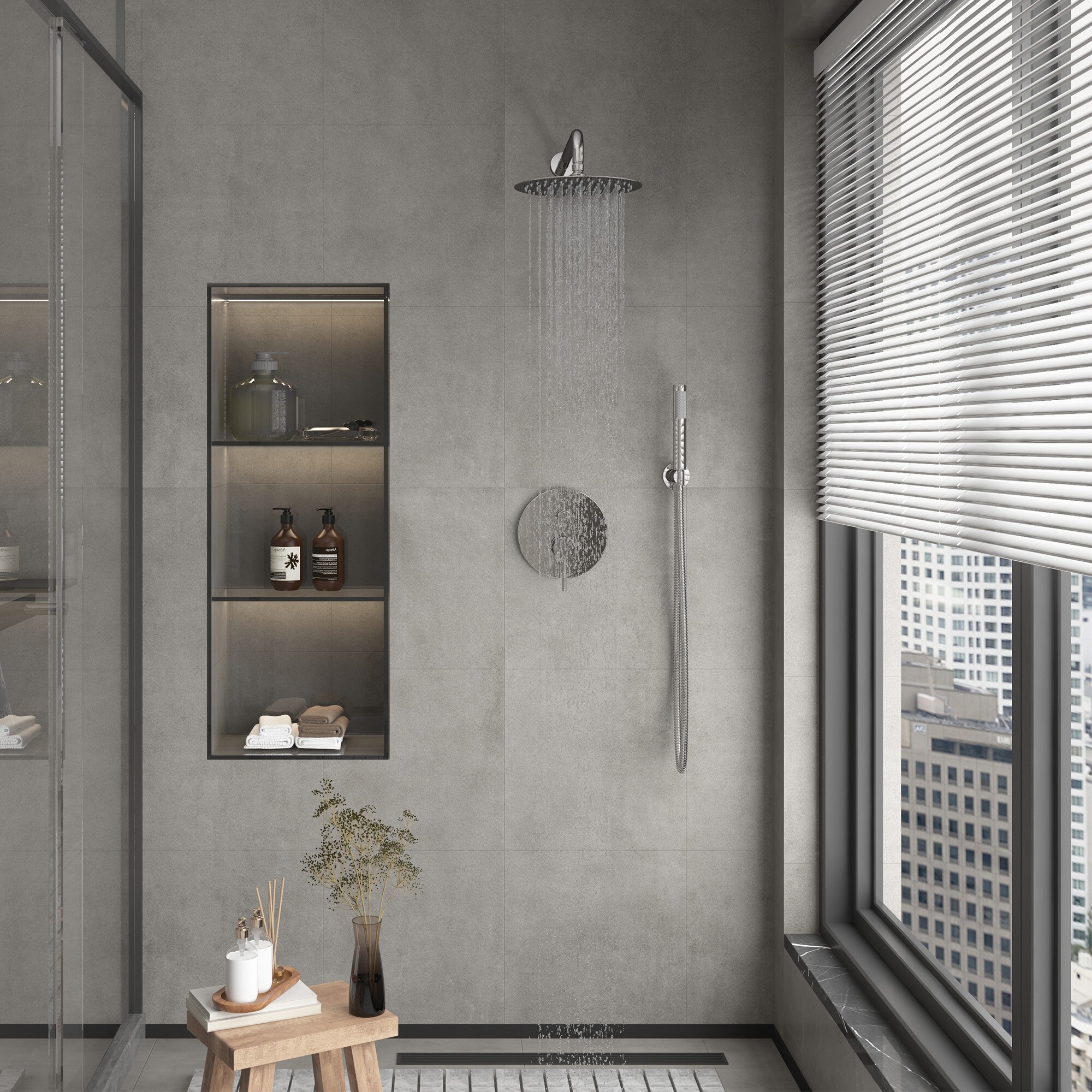 Clihome CHMS-8CH-A3543 Showerhead-Bar-Panels - View #9
