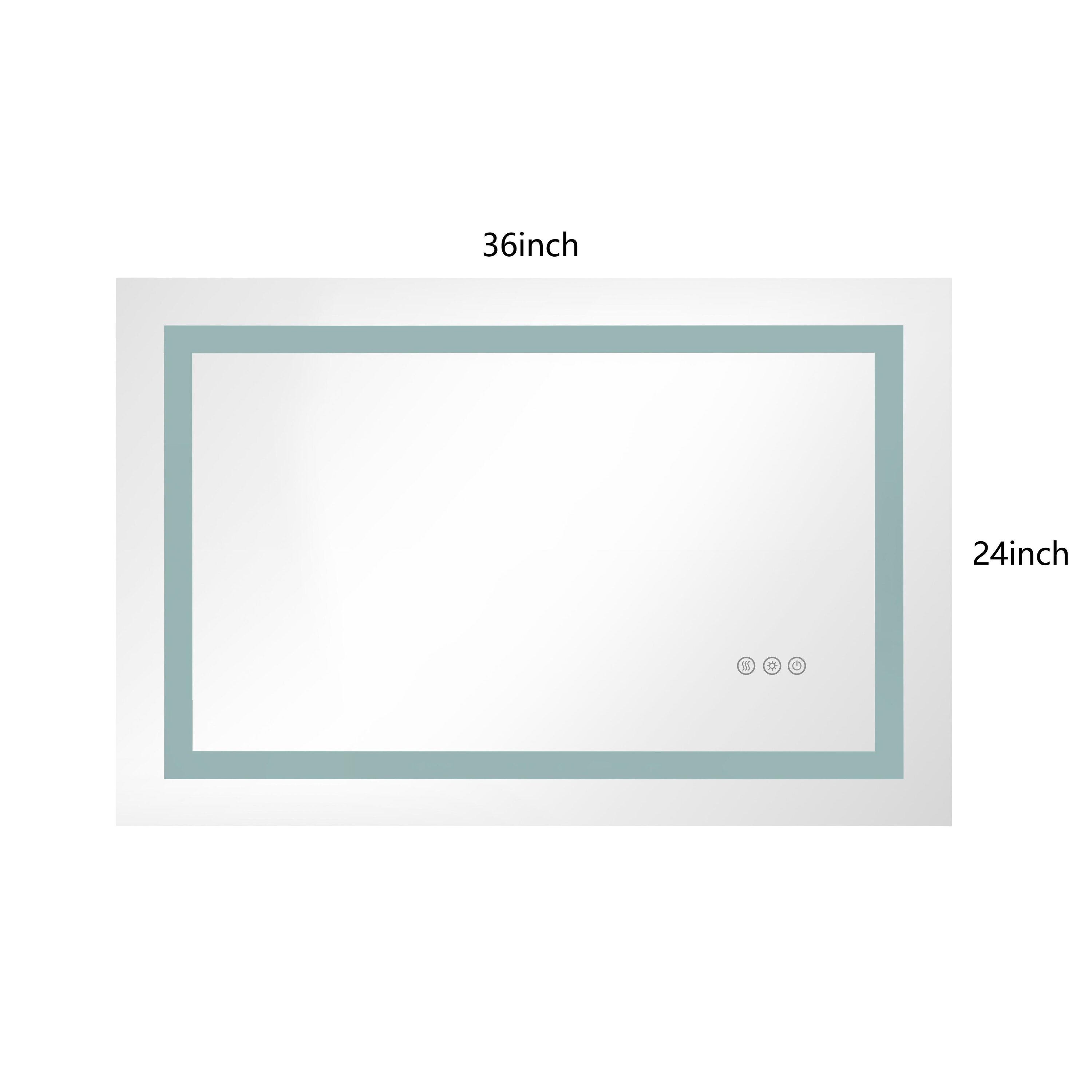 Bayfeve BF-77619-MIR Framed-Bath-Mirrors - View #3