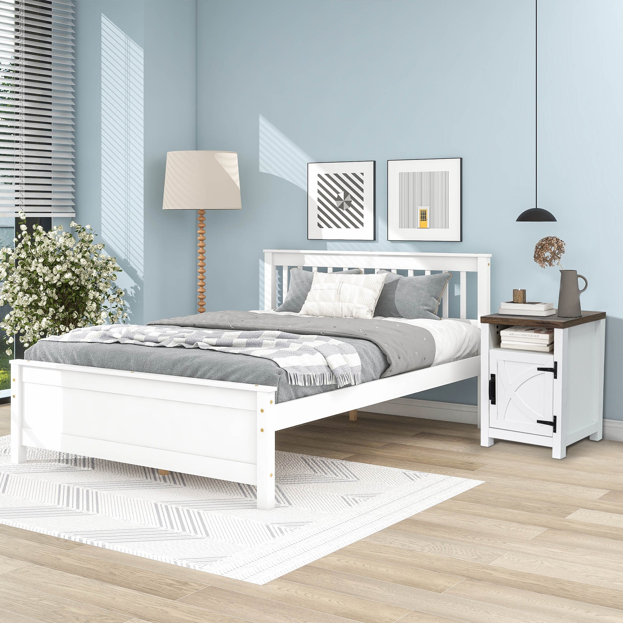 IHOMEadore White Nightstand BBJ11017-18-WHTDOK at Lowes.com IHOMEadore White Nightstand BBJ11017-18-WHTDOK at Lowes.com