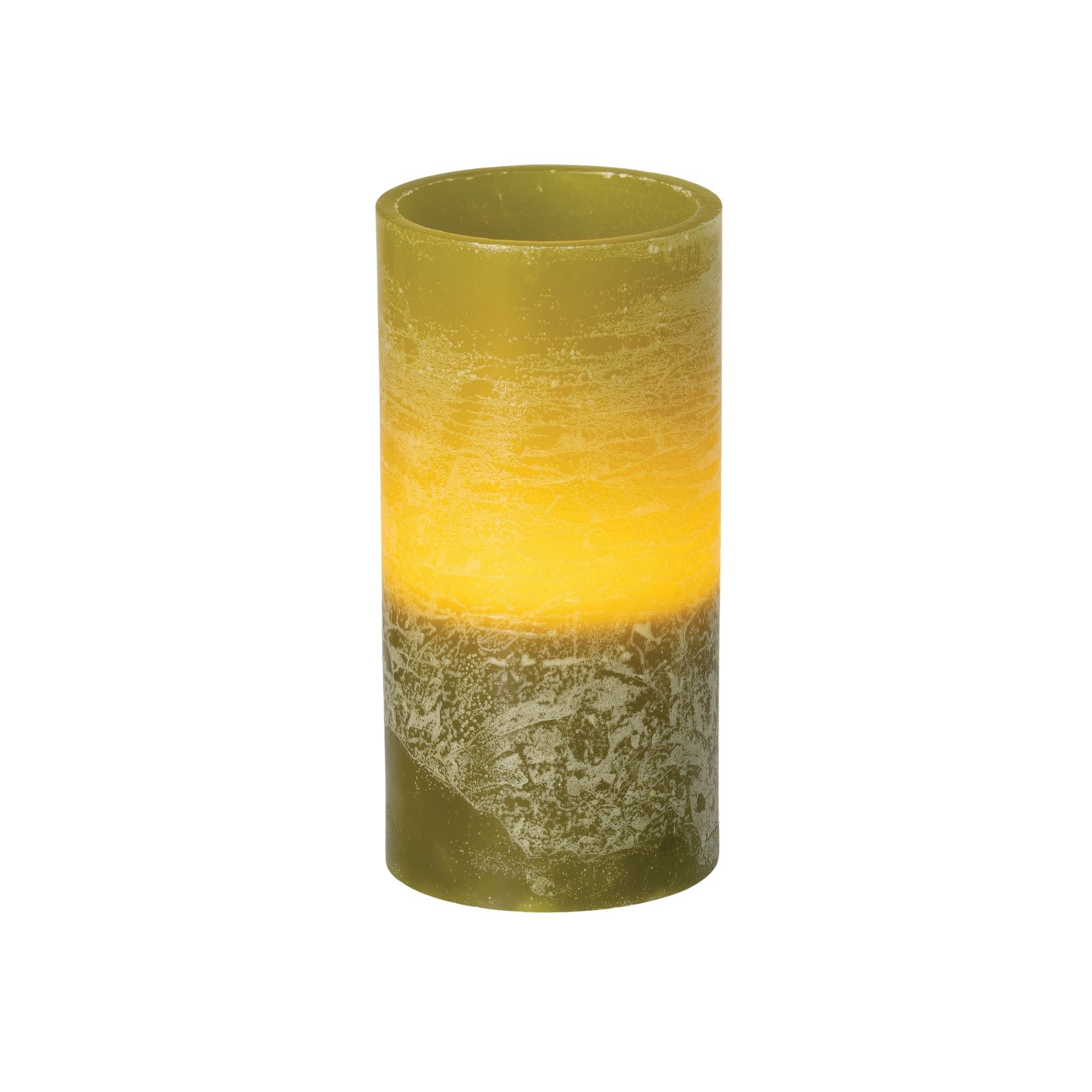 Sullivans LT448MOSS Green Flameless Electric candle